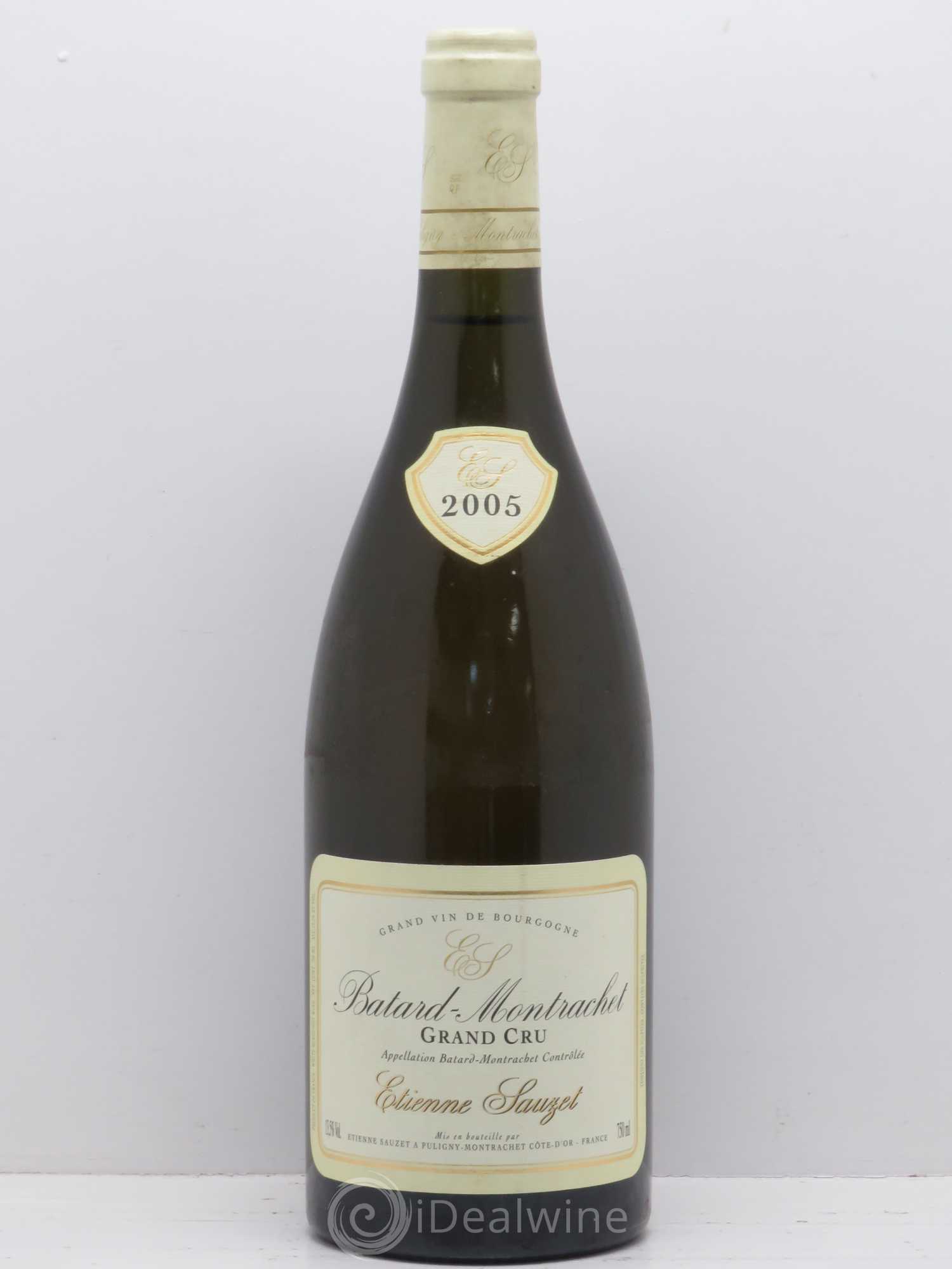 Bâtard-Montrachet Grand Cru Etienne Sauzet 2005 - Lot de 1 bouteille - 0