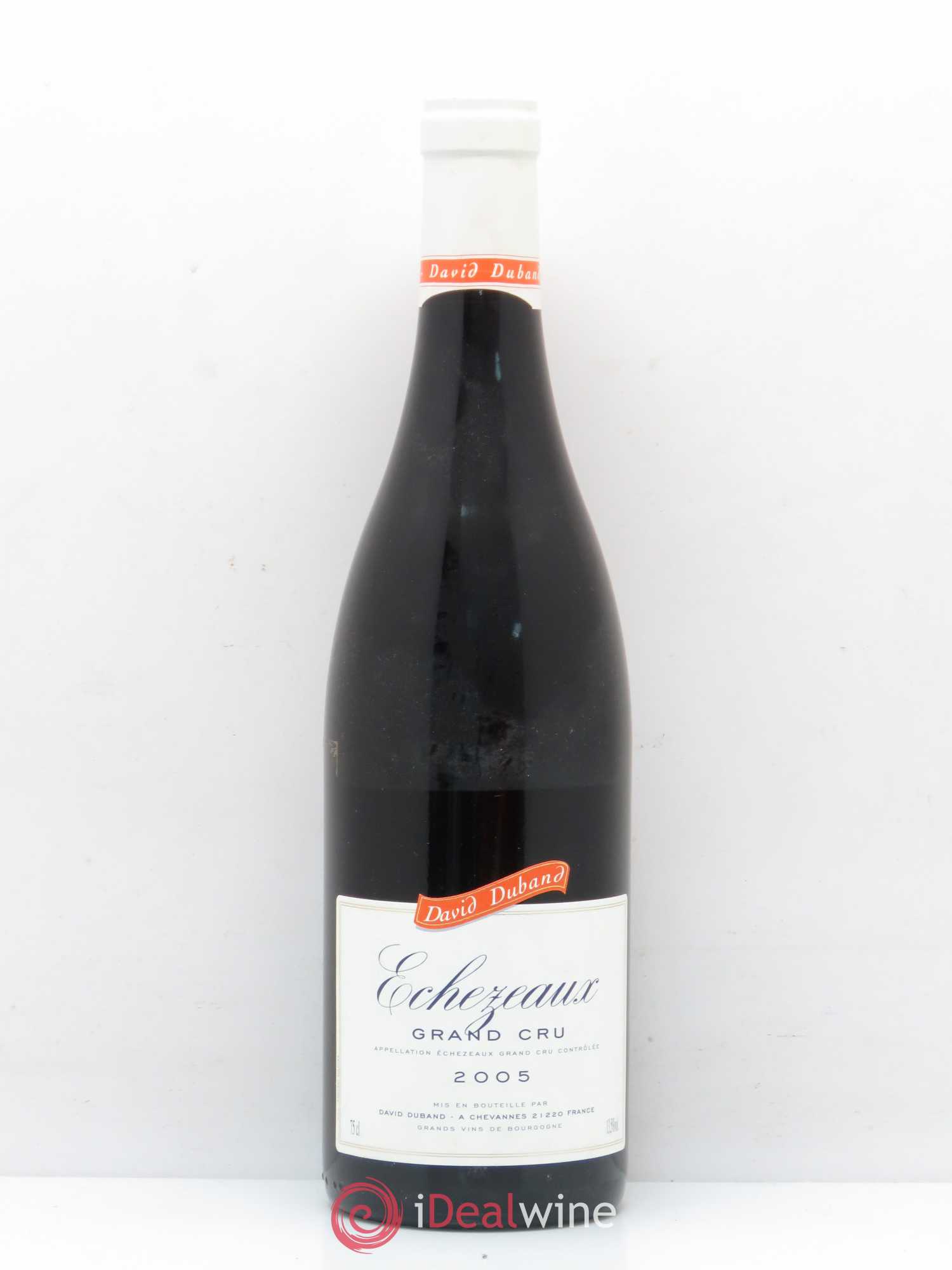 Echezeaux Grand Cru David Duband (Domaine) 2005 - Lot de 1 bouteille - 0