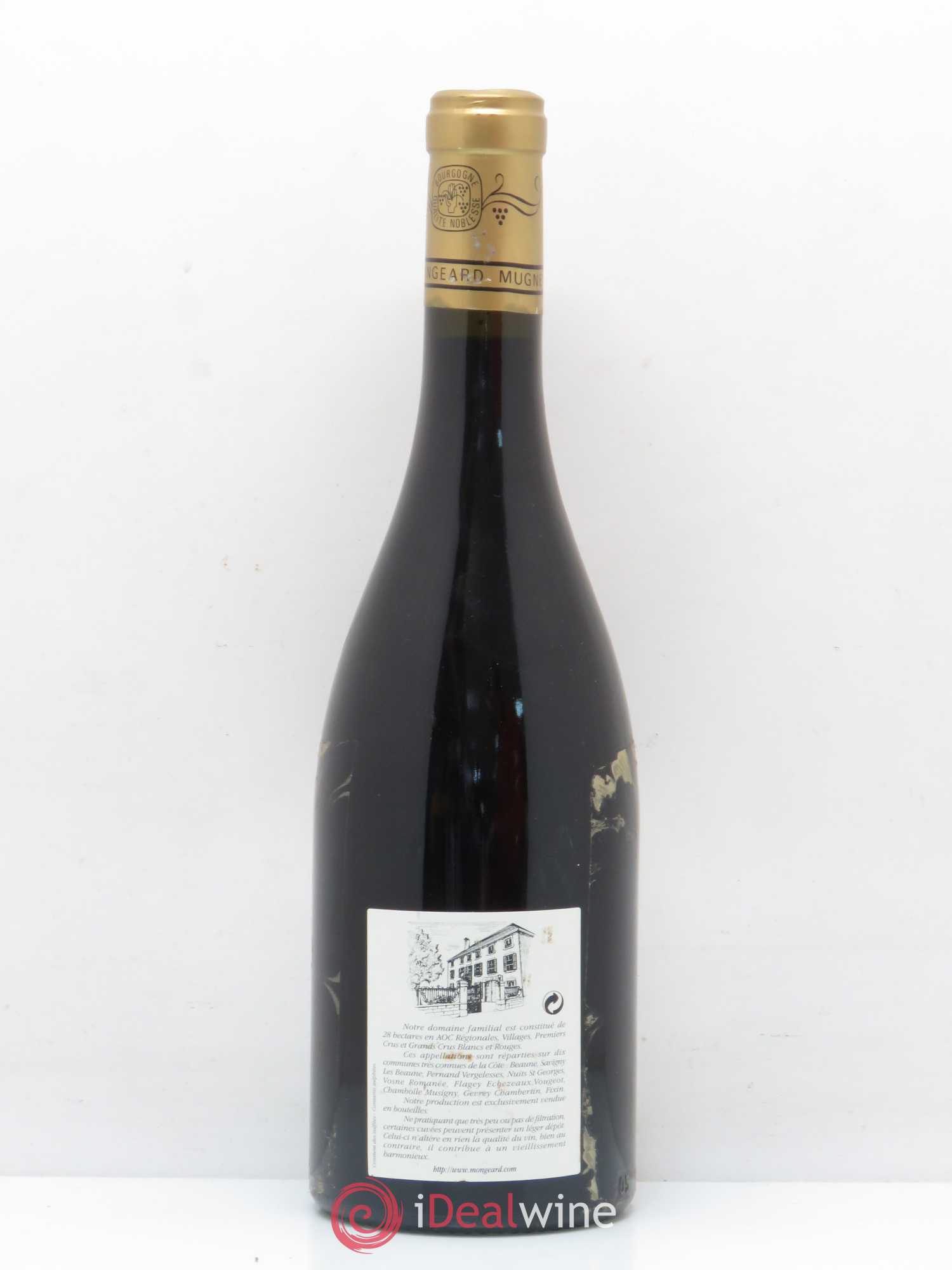 Grands-Echezeaux Grand Cru Mongeard-Mugneret (Domaine) 2005 - Lot de 1 bouteille - 1