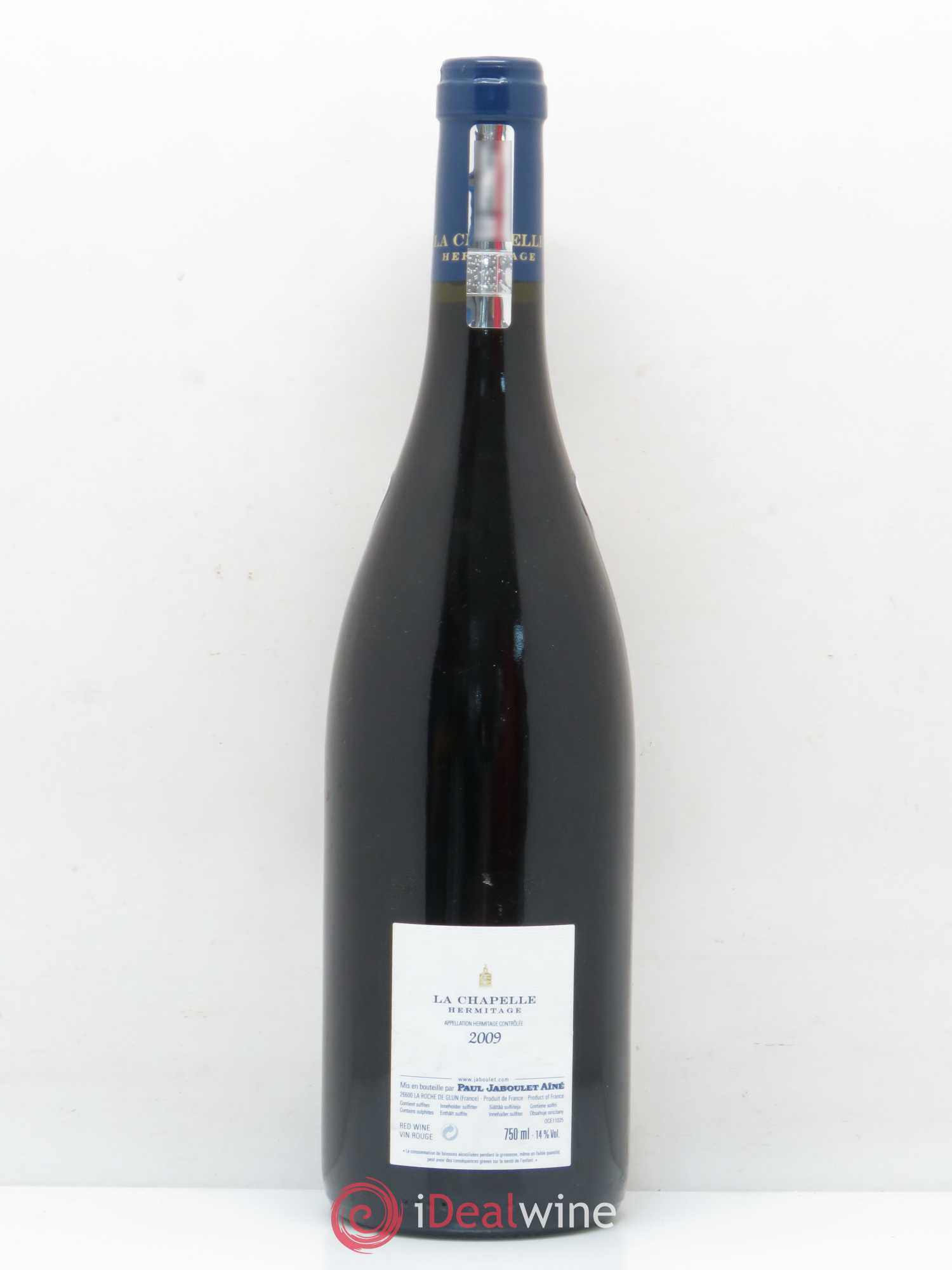 Hermitage La Chapelle Paul Jaboulet Ainé 2009 - Lot de 1 bouteille - 1