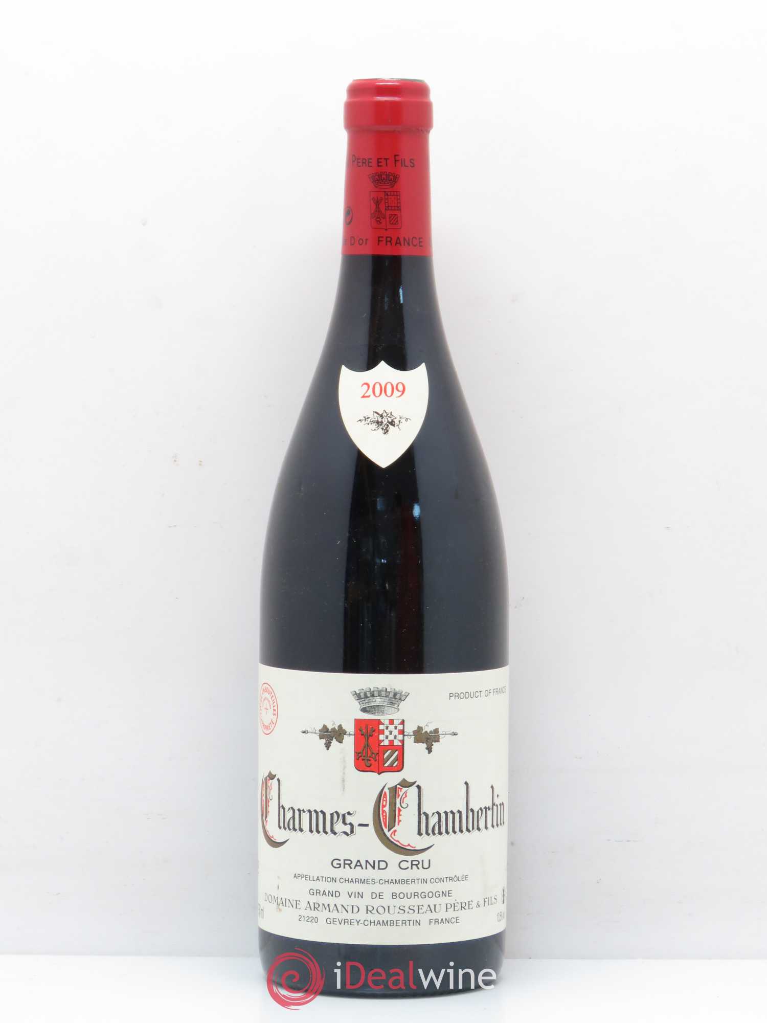 Charmes-Chambertin Grand Cru Armand Rousseau (Domaine) 2009 - Lot de 1 bouteille - 0