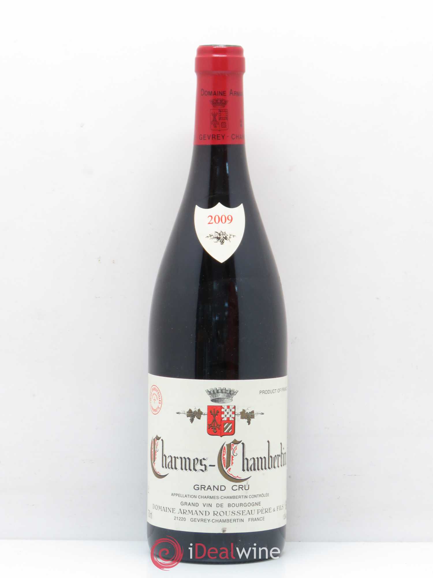 Charmes-Chambertin Grand Cru Armand Rousseau (Domaine) 2009 - Lot de 1 bouteille - 0