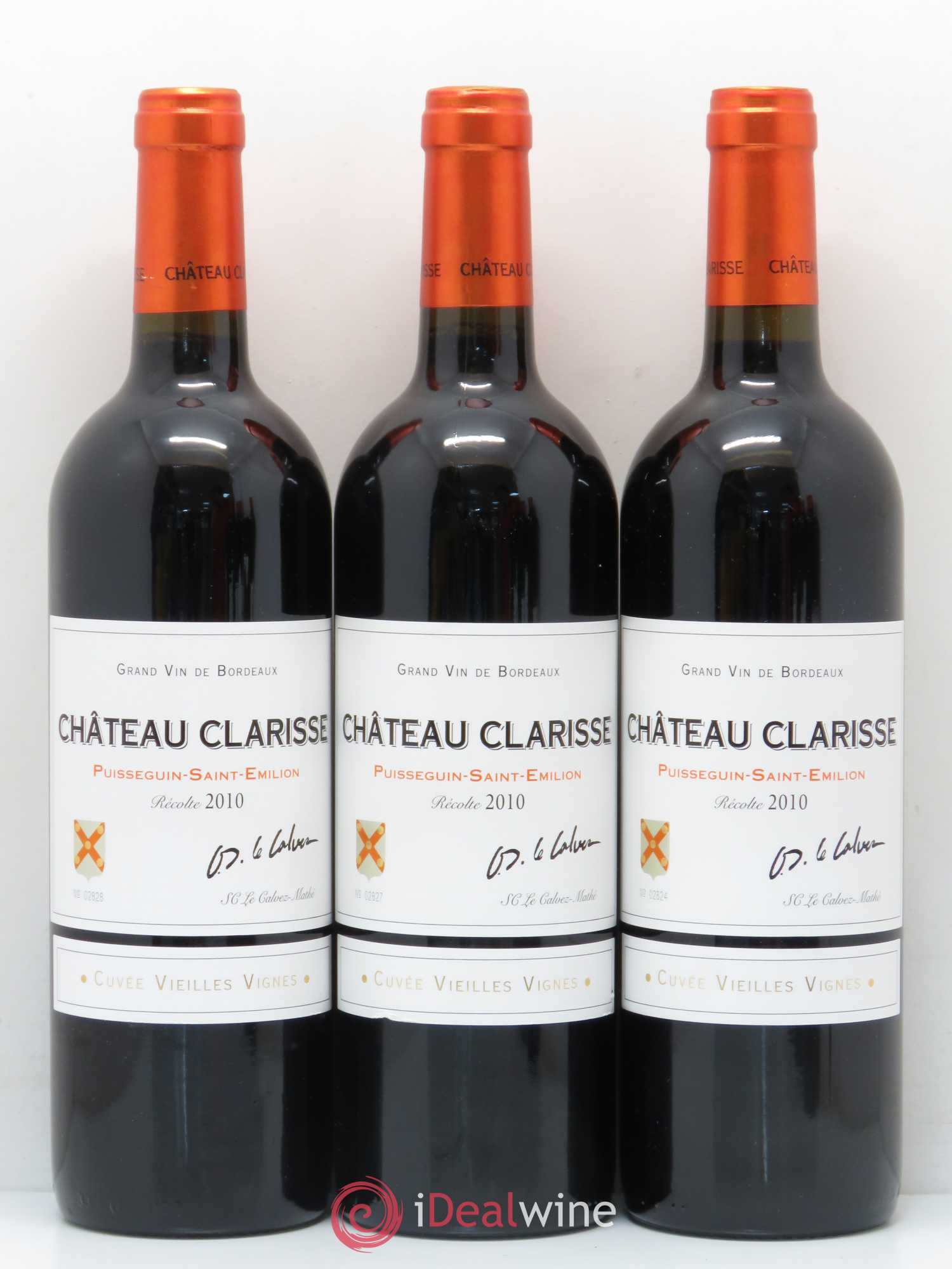 Château Clarisse - Vieilles Vignes 2010 - Lot de 12 bouteilles - 2