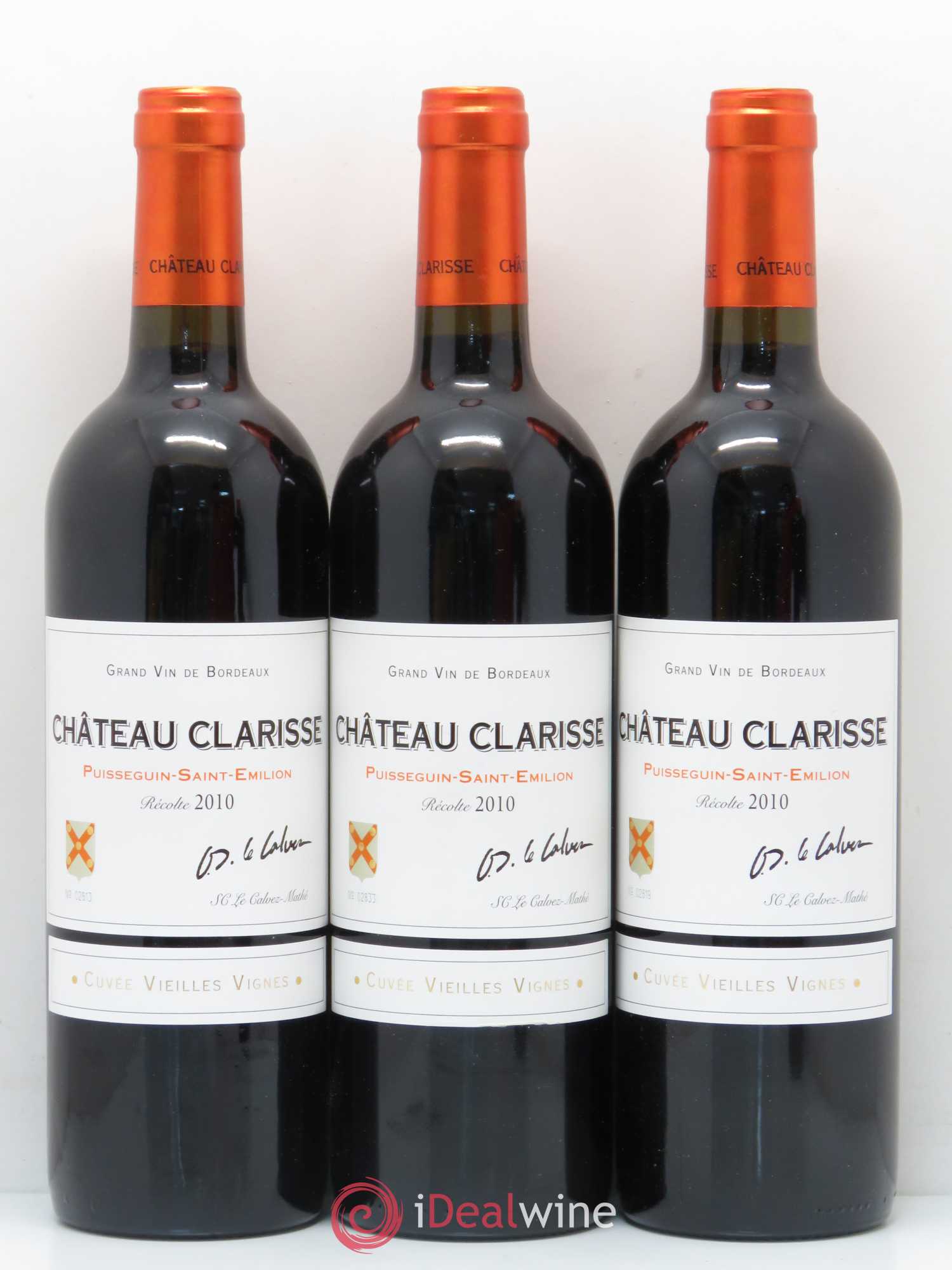 Château Clarisse - Vieilles Vignes 2010 - Lot de 12 bouteilles - 4