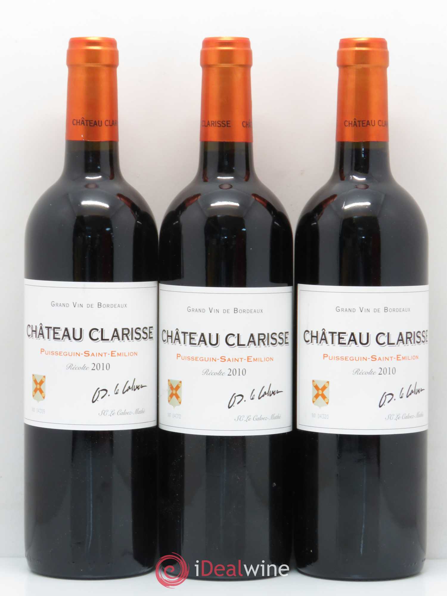 Château Clarisse 2010 - Lot de 12 bouteilles - 1