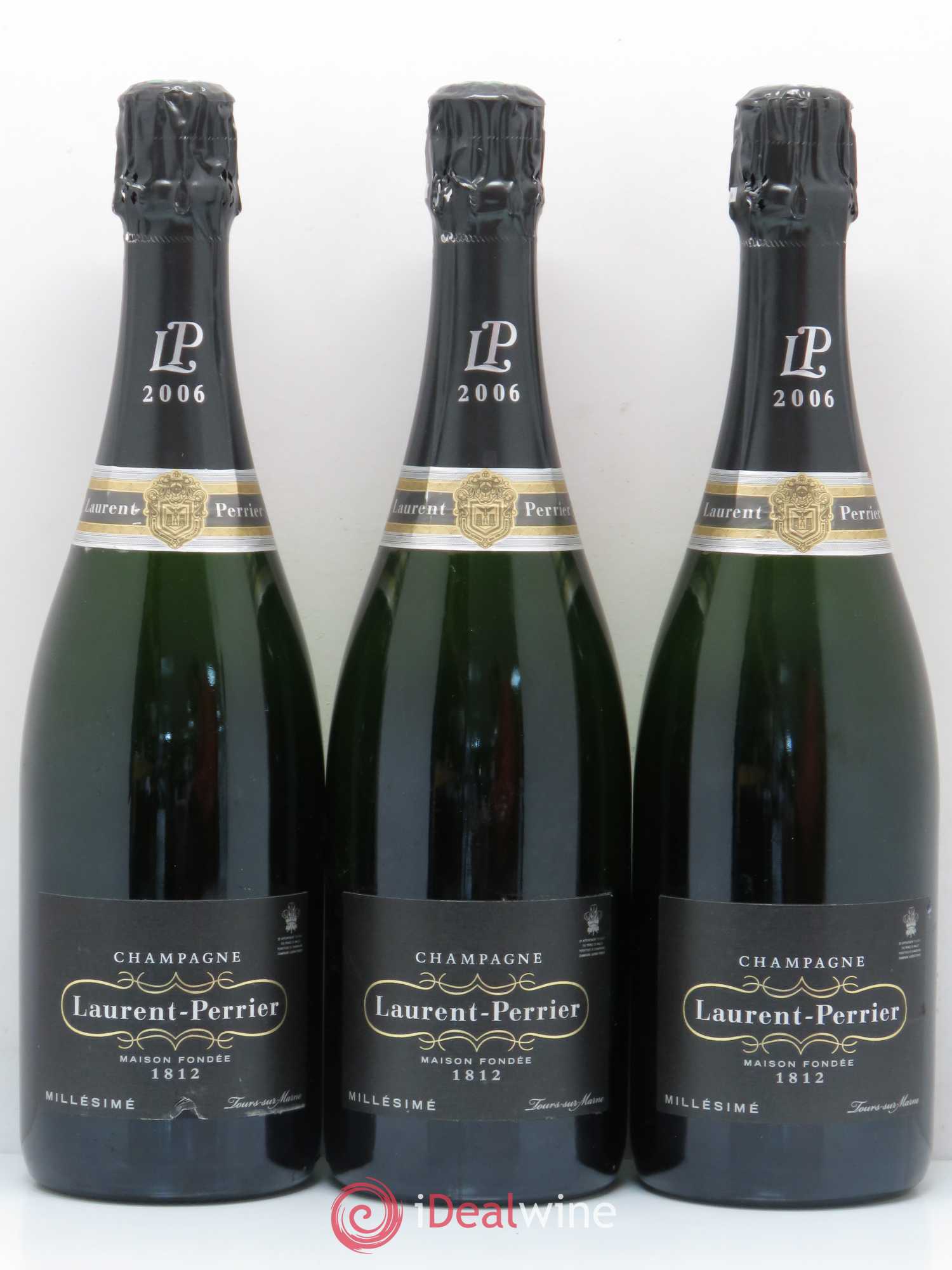 Champagne Laurent-Perrier 2006 - Lot de 6 bouteilles - 1