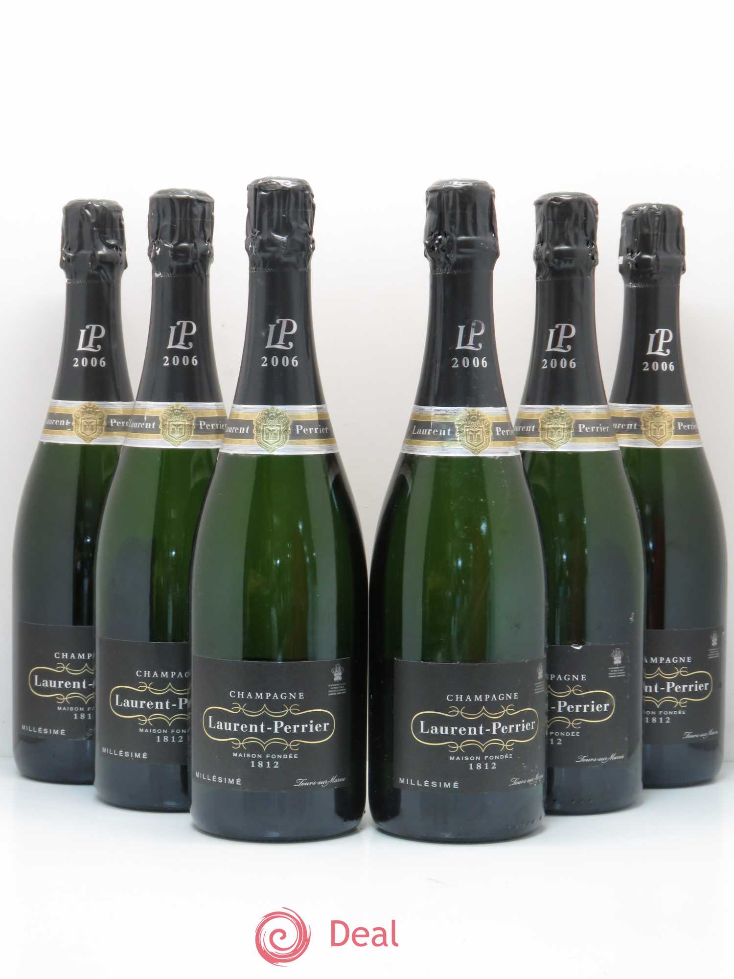 Champagne Laurent-Perrier 2006 - Lot de 6 bouteilles - 0