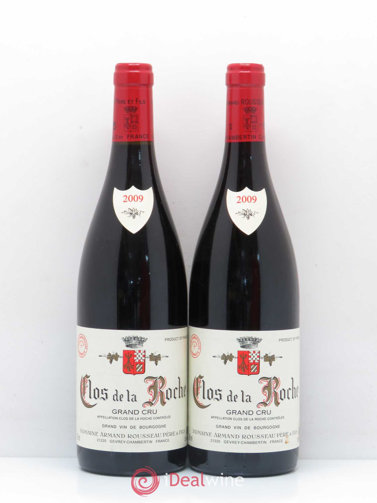 Clos de la Roche Grand Cru Armand Rousseau (Domaine) 2009 - Lot de 2 bouteilles - 0