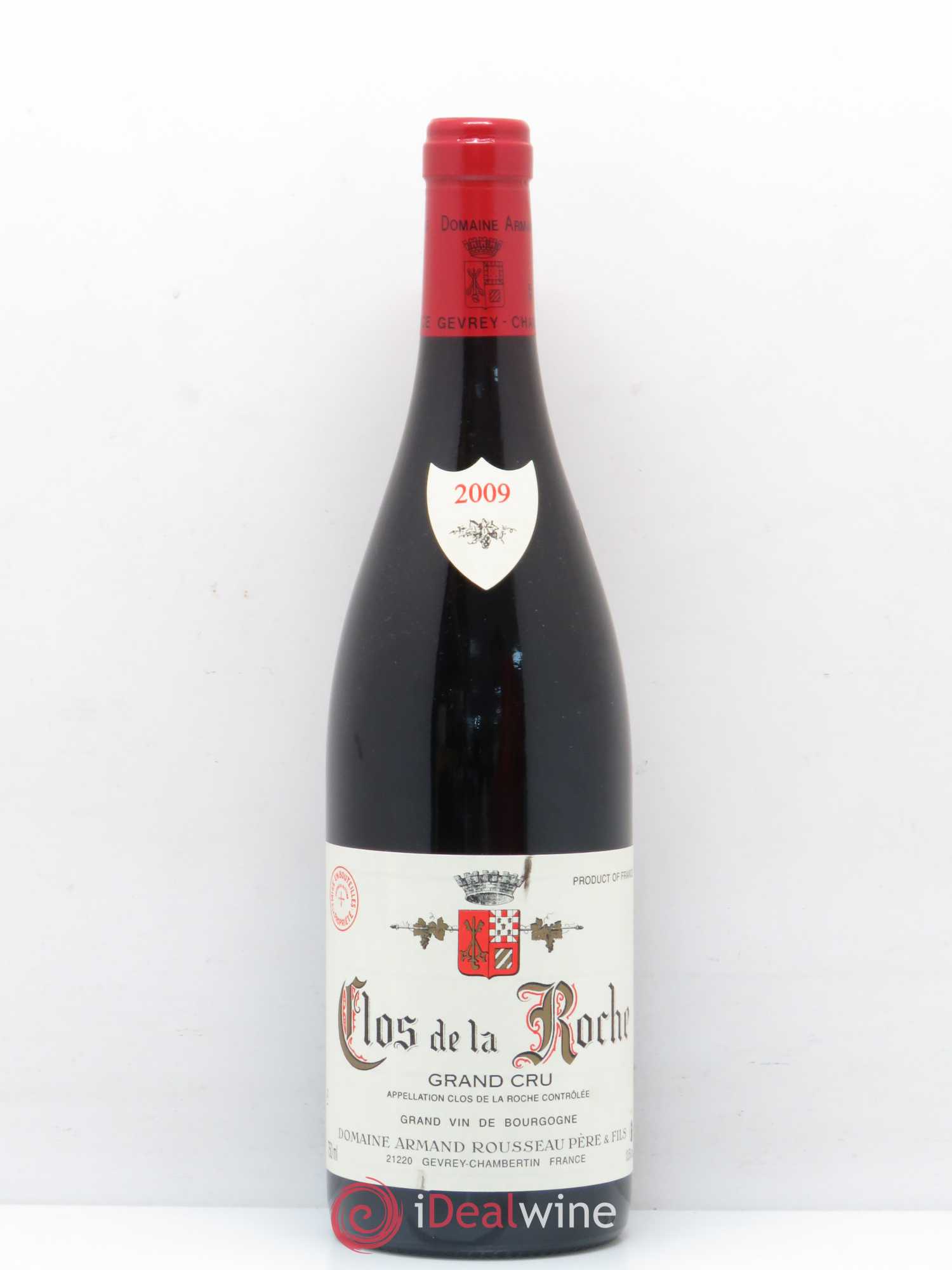 Clos de la Roche Grand Cru Armand Rousseau (Domaine) 2009 - Lot de 1 bouteille - 0