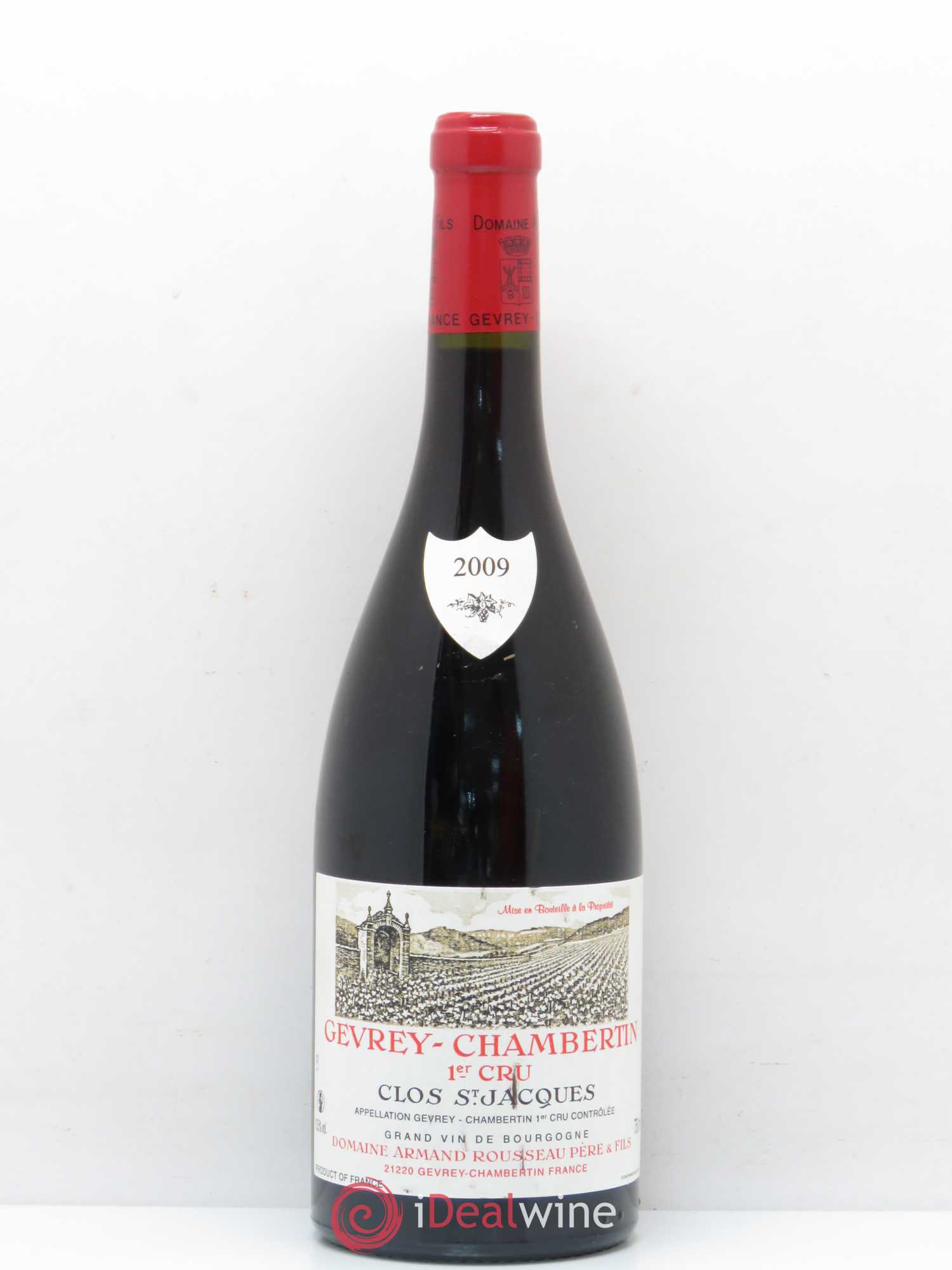 Gevrey-Chambertin 1er Cru Clos Saint-Jacques Armand Rousseau (Domaine) 2009 - Lot de 1 bouteille - 0