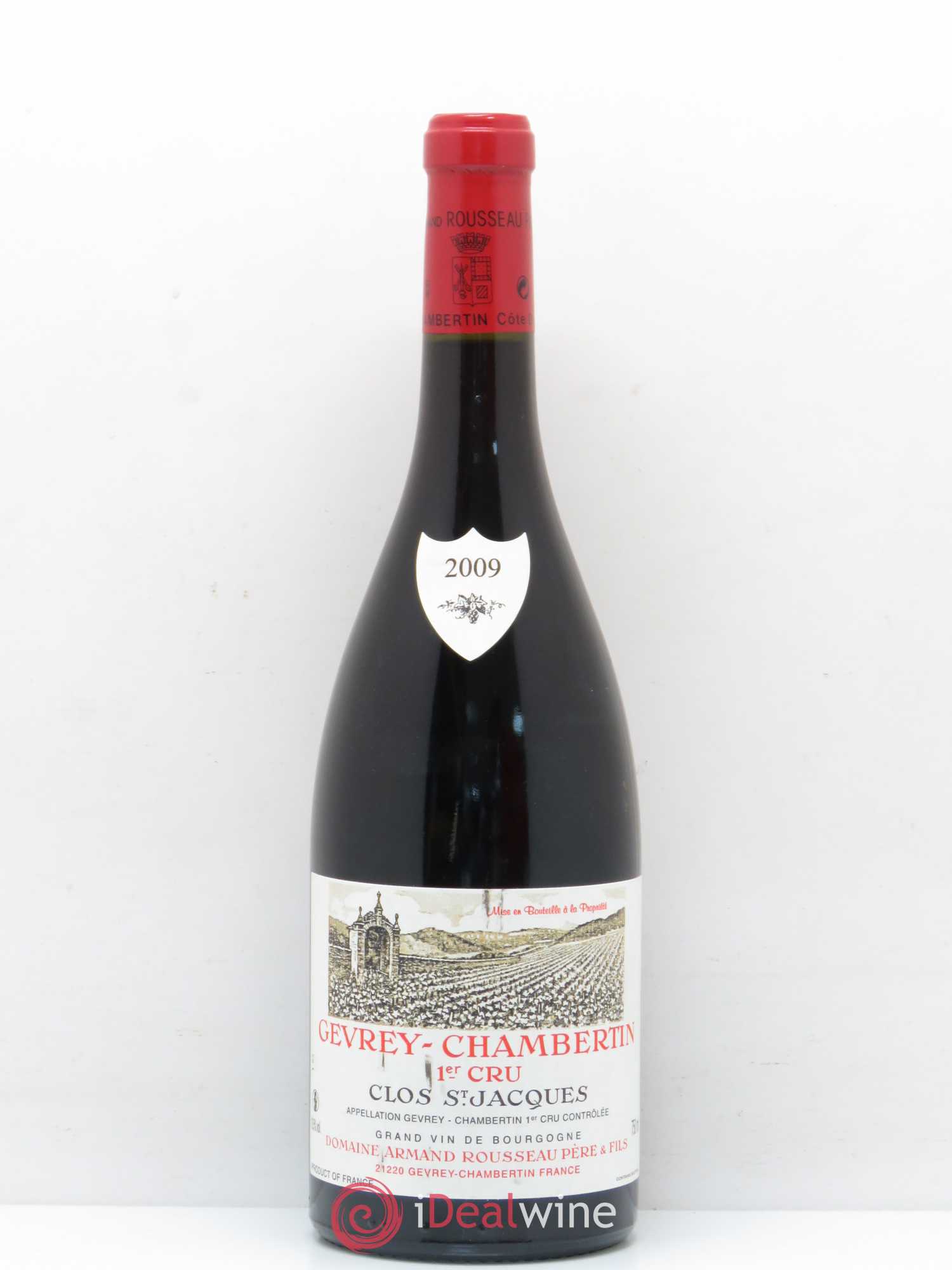 Gevrey-Chambertin 1er Cru Clos Saint-Jacques Armand Rousseau (Domaine) 2009 - Lot de 1 bouteille - 0