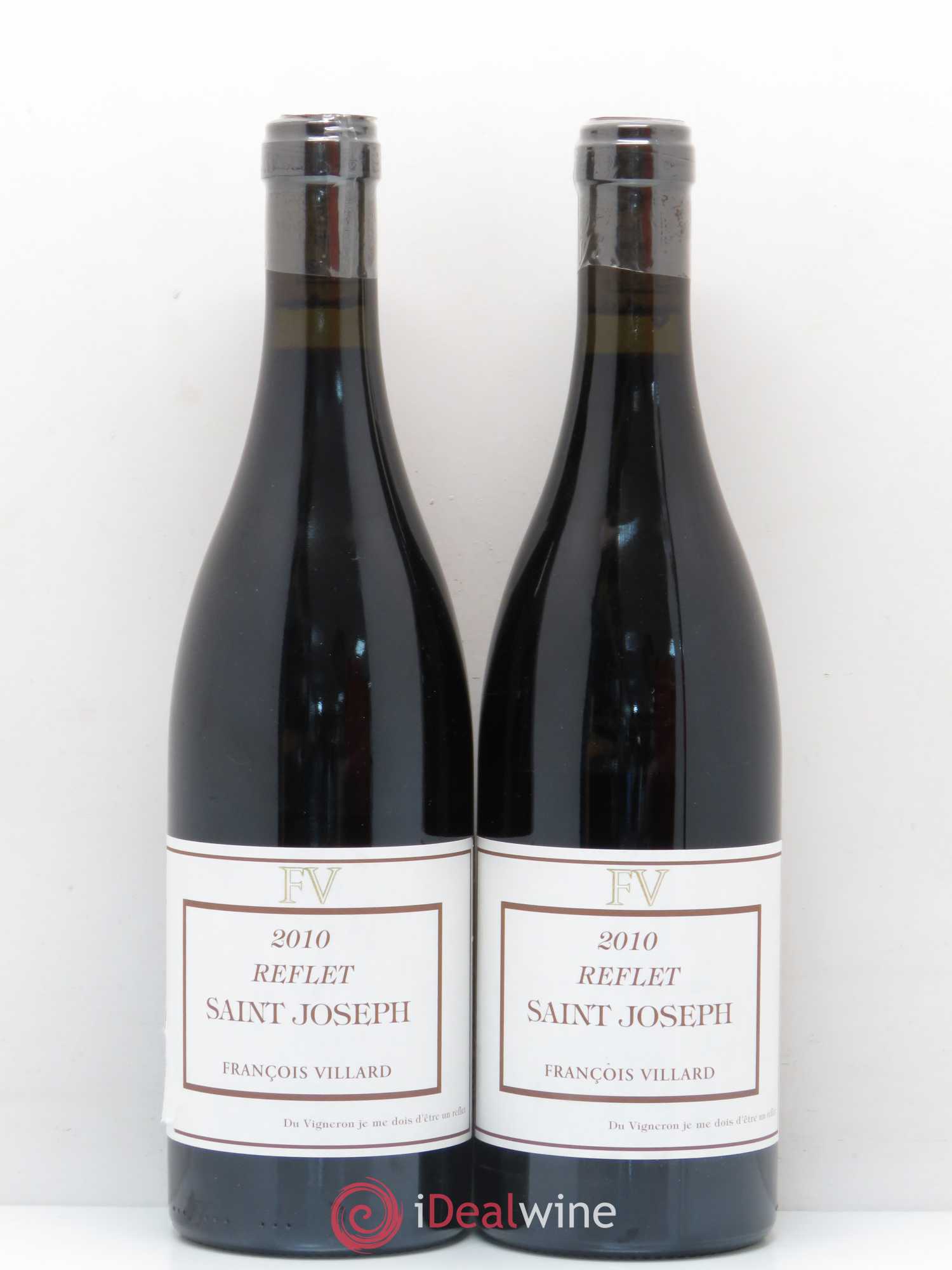 Saint-Joseph Reflet François Villard 2010 - Lot de 2 bouteilles - 0
