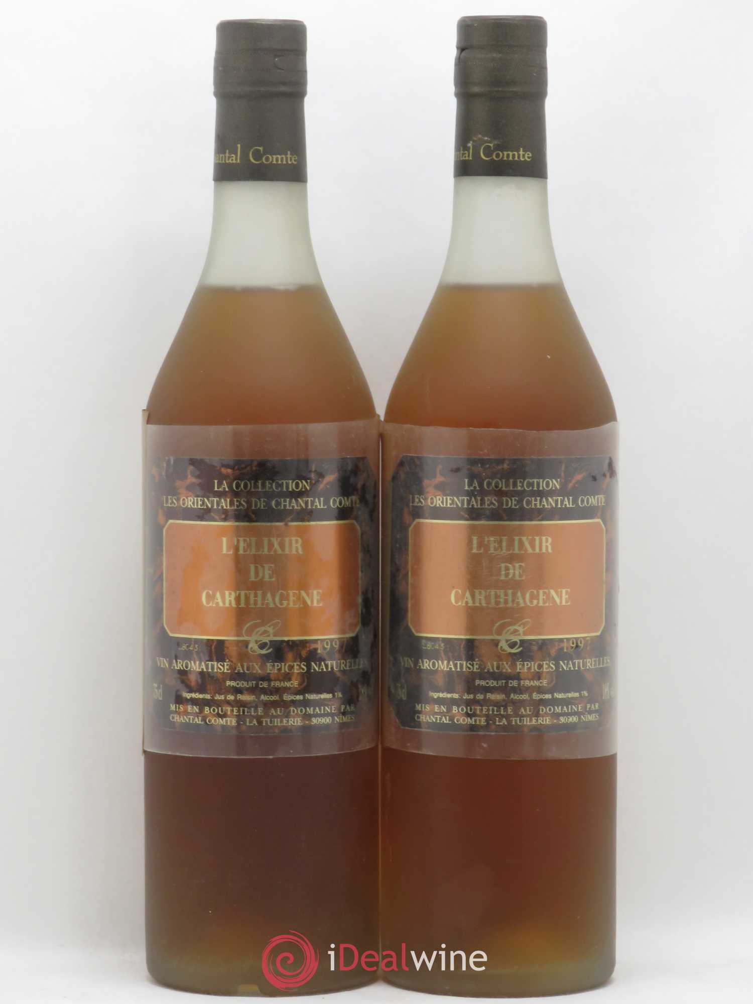 Divers L'Elixir de Carthagene Les Orientales Chantal Comte 1997 - Posten von 2 Flaschen - 0