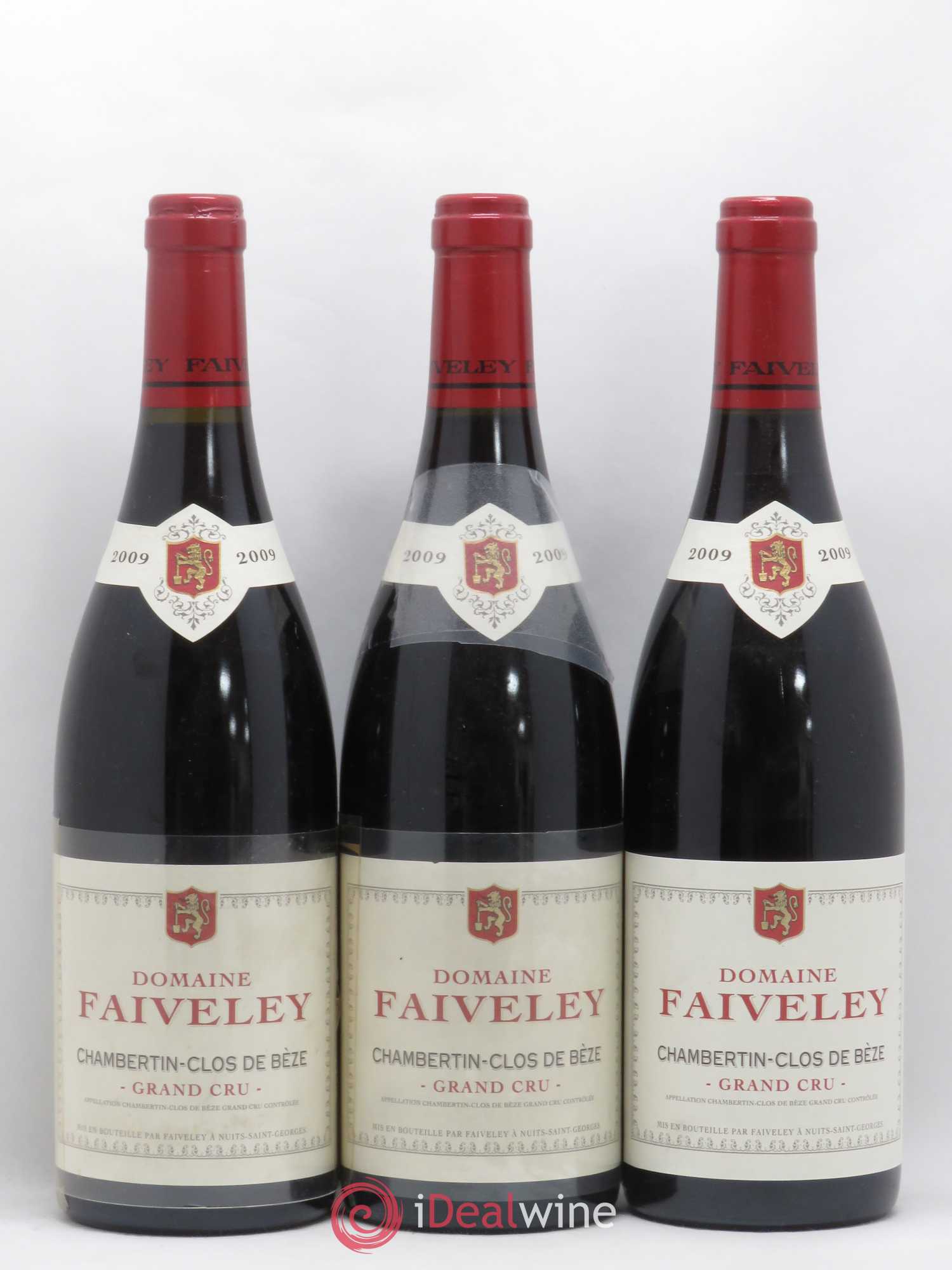 Chambertin Clos de Bèze Grand Cru Faiveley 2009 - Lot de 3 bouteilles - 0