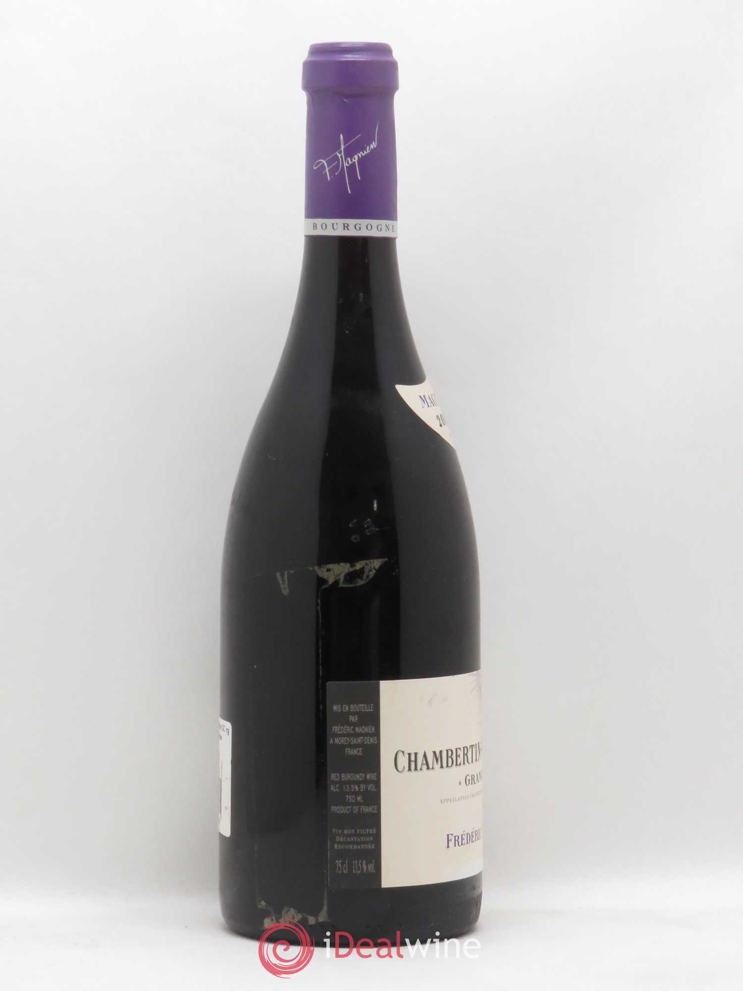 Chambertin Clos de Bèze Grand Cru Frédéric Magnien 2001 - Lot de 1 bouteille - 1