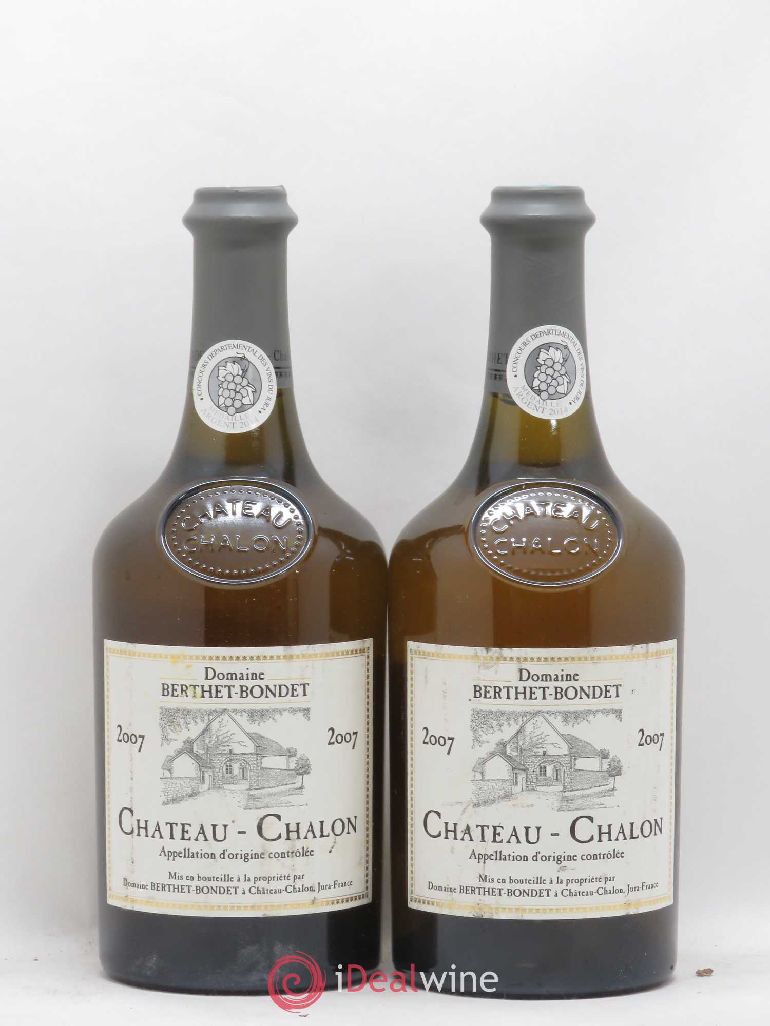 Château-Chalon Berthet-Bondet 2007 - Lot de 2 bouteilles - 0