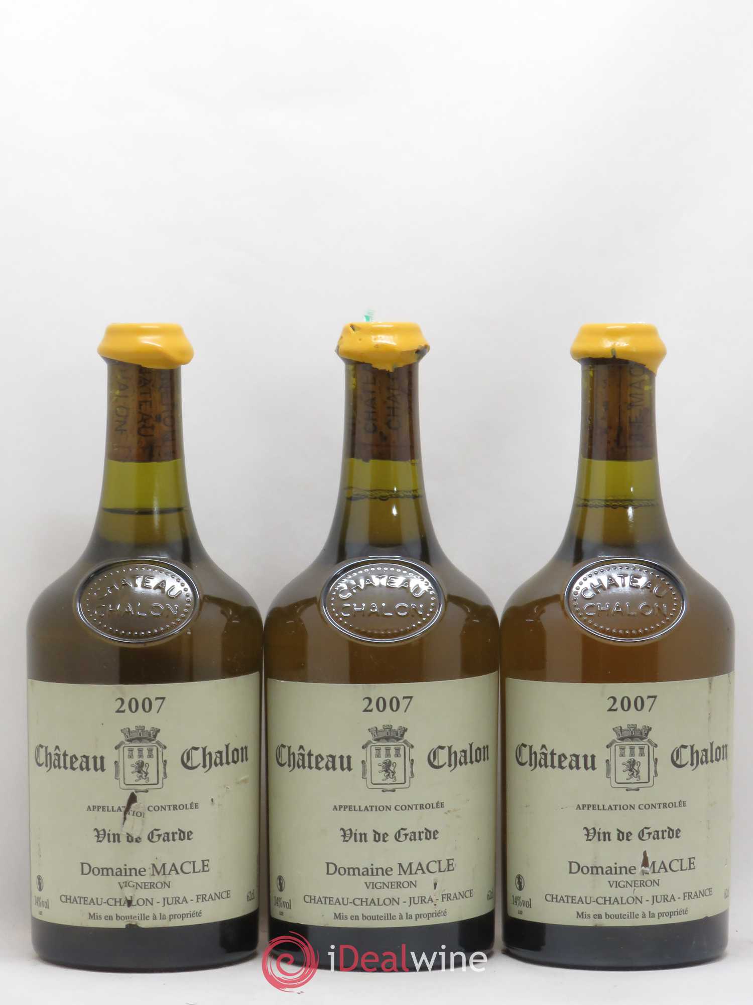 Château-Chalon Jean Macle 2007 - Lot de 3 bouteilles - 0