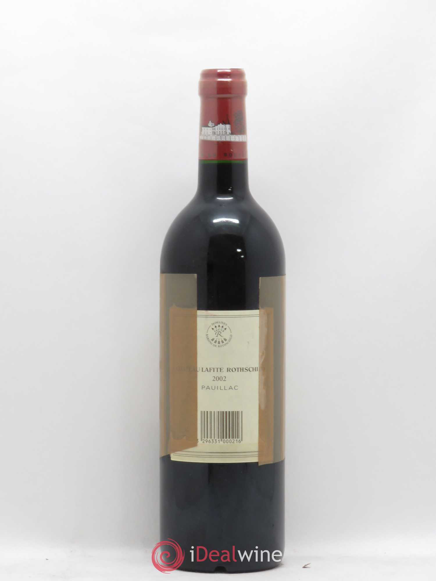 Château Lafite Rothschild 1er Grand Cru Classé 2002 - Lot de 1 bouteille - 1