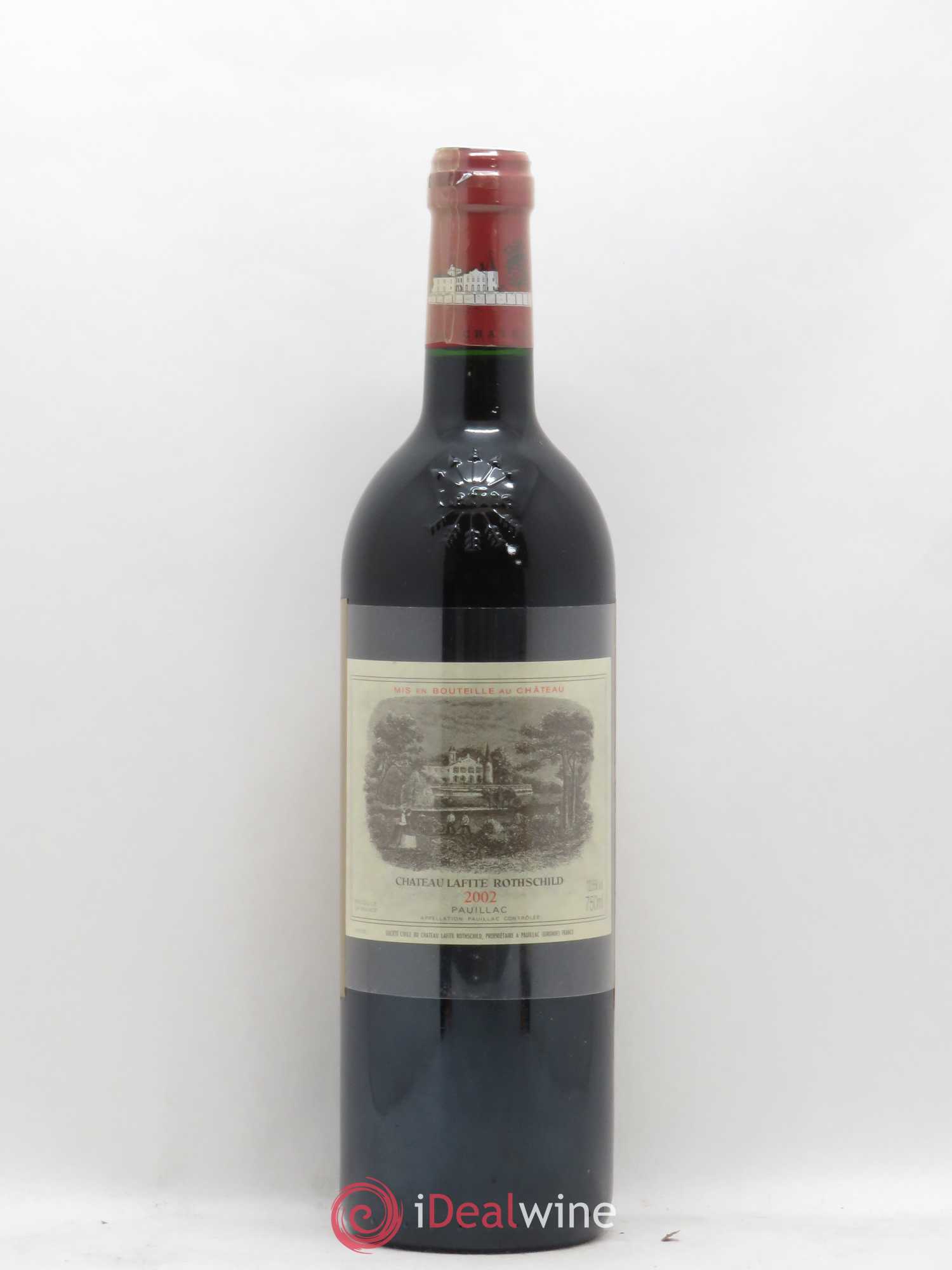 Château Lafite Rothschild 1er Grand Cru Classé 2002 - Lot de 1 bouteille - 0