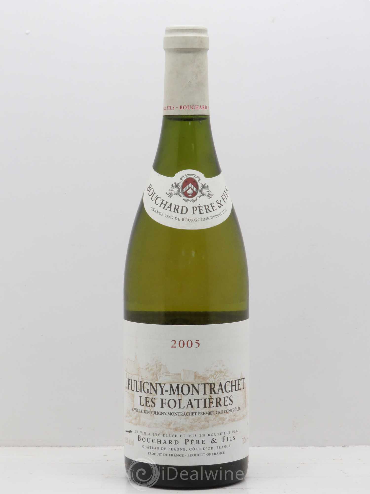 Puligny-Montrachet 1er Cru Folatieres Bouchard 2005 - Posten von 1 Flasche - 0