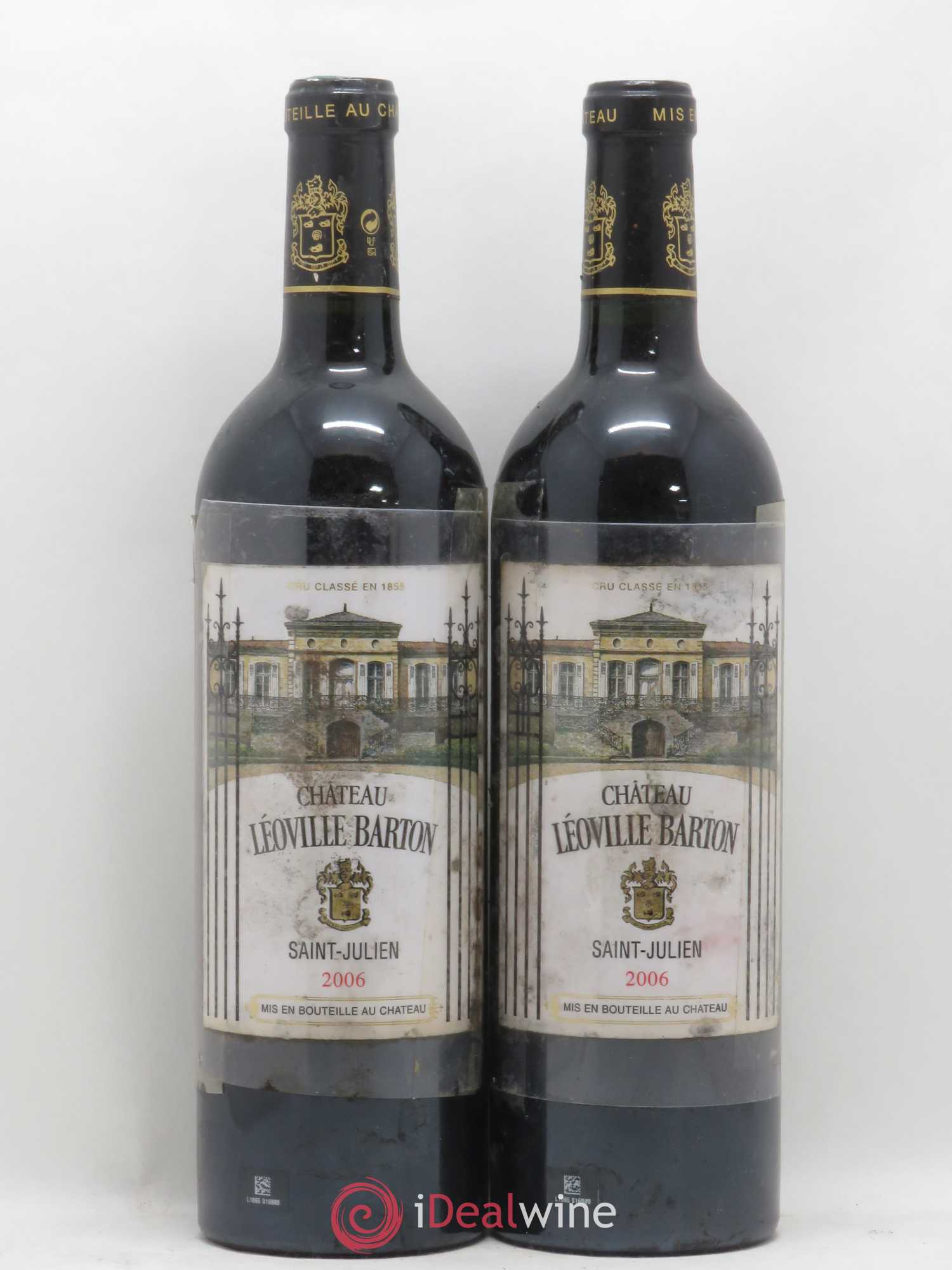 Château Léoville Barton 2ème Grand Cru Classé 2006 - Lot de 2 bouteilles - 0