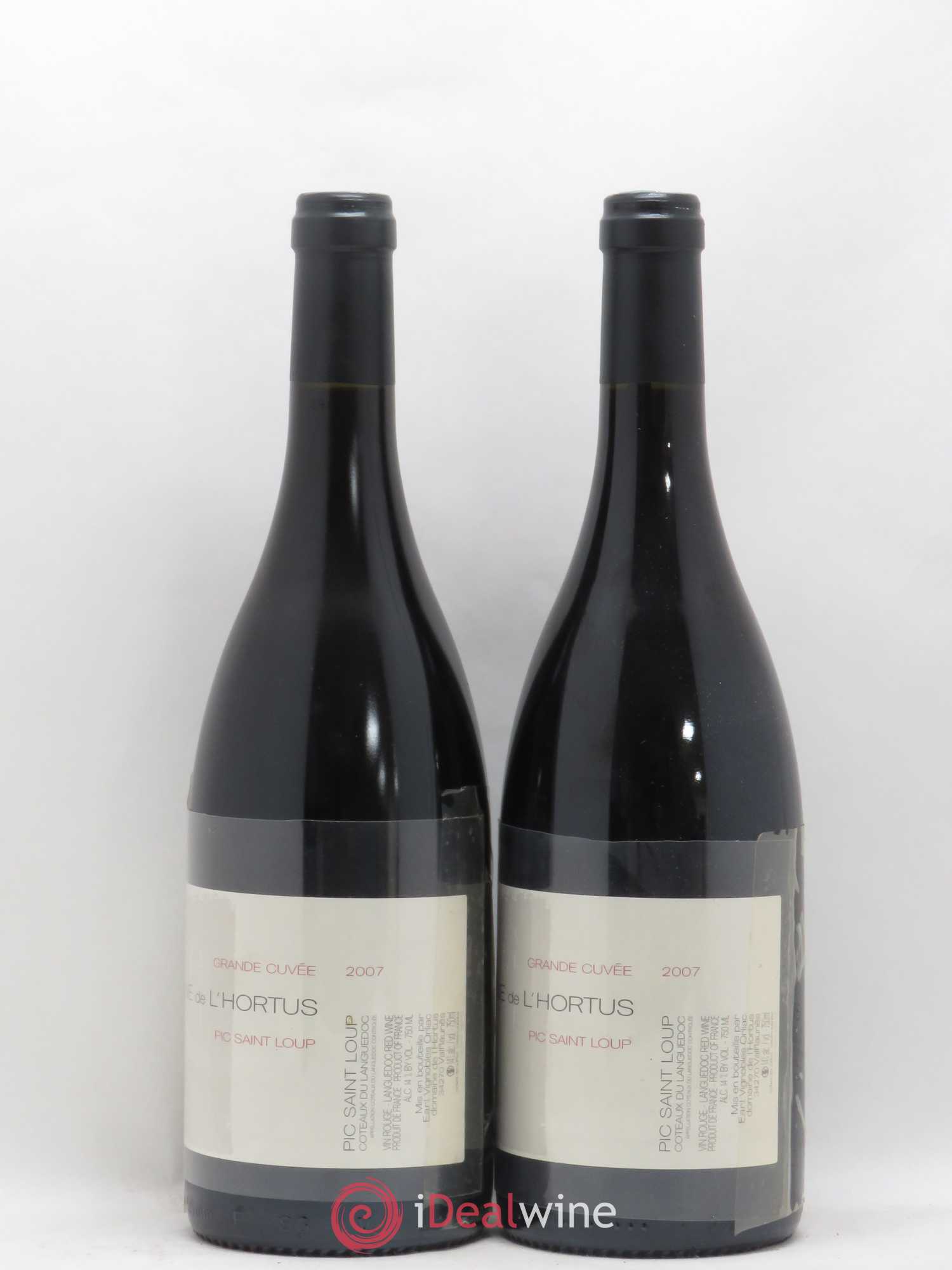 Pic Saint-Loup Domaine de L'Hortus Grande Cuvée Famille Orliac 2007 - Lot de 2 bouteilles - 1