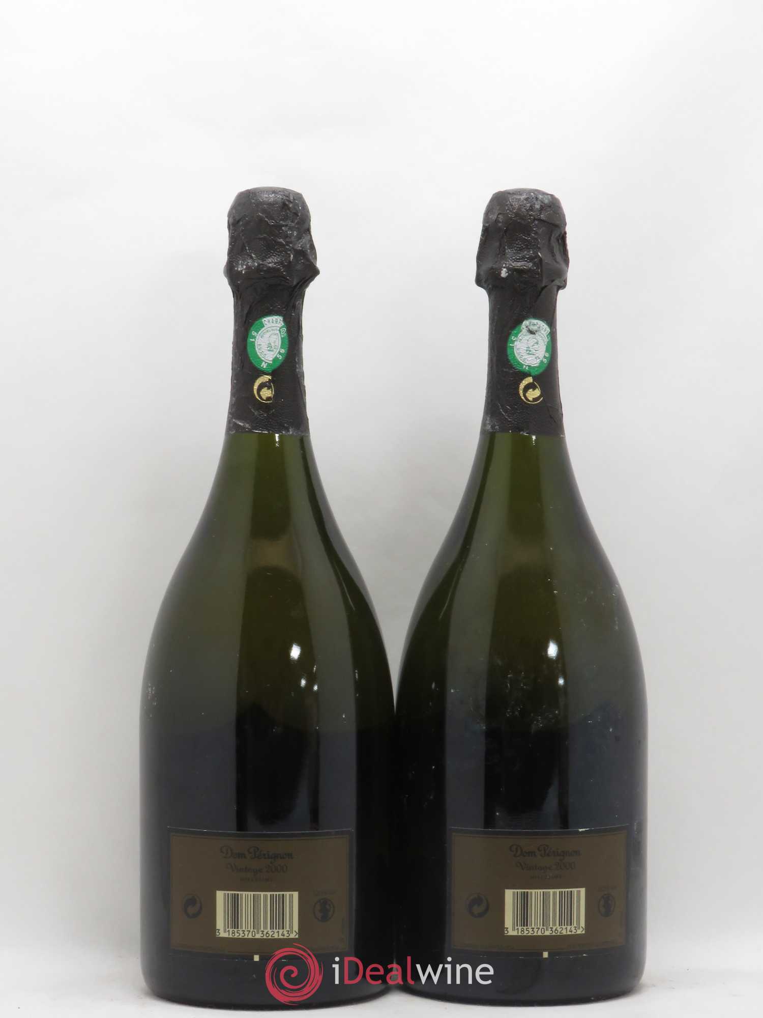 Brut Dom Pérignon 2000 - Lot de 2 bouteilles - 1