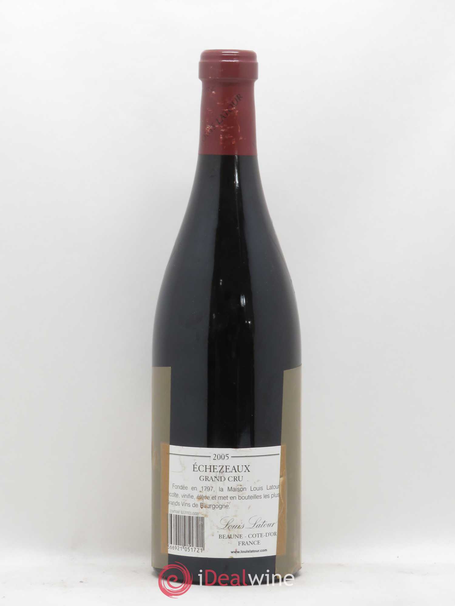 Echezeaux Grand Cru Louis Latour 2005 - Lot de 1 bouteille - 1