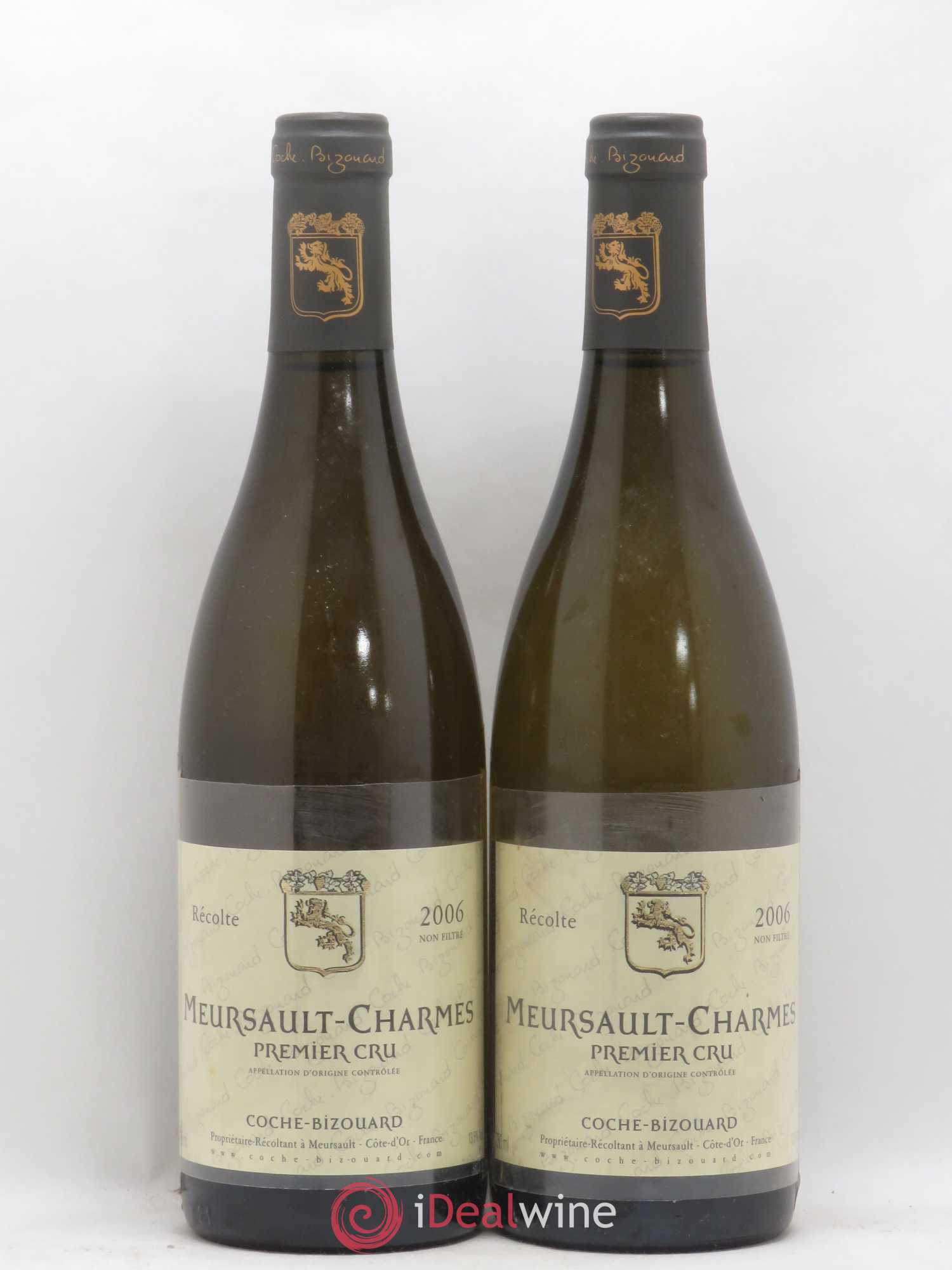 Meursault 1er Cru Charmes Coche-Bizouard 2006 - Posten von 2 Flaschen - 0