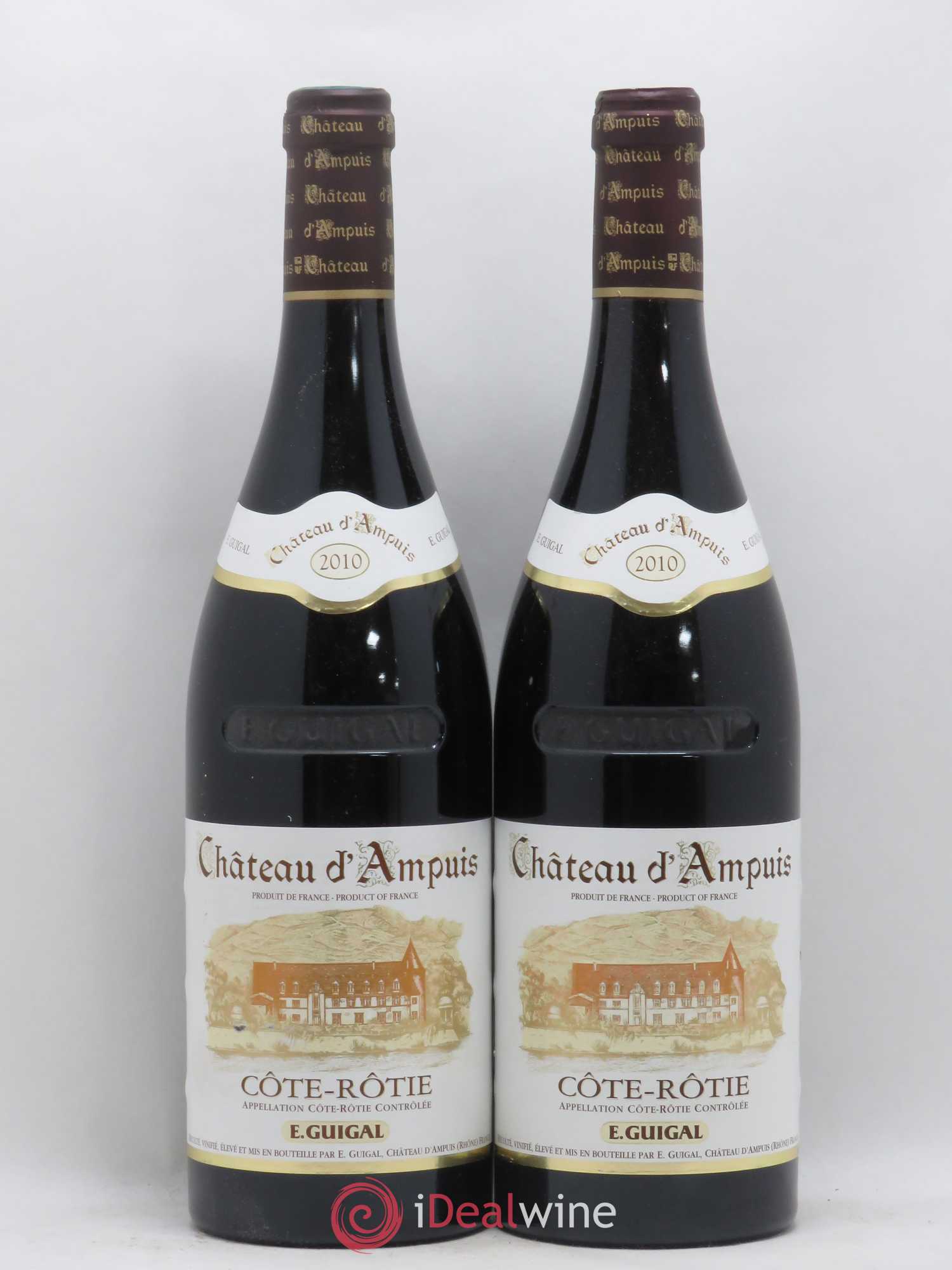 Côte-Rôtie Château d'Ampuis Guigal 2010 - Lot de 2 bouteilles - 0