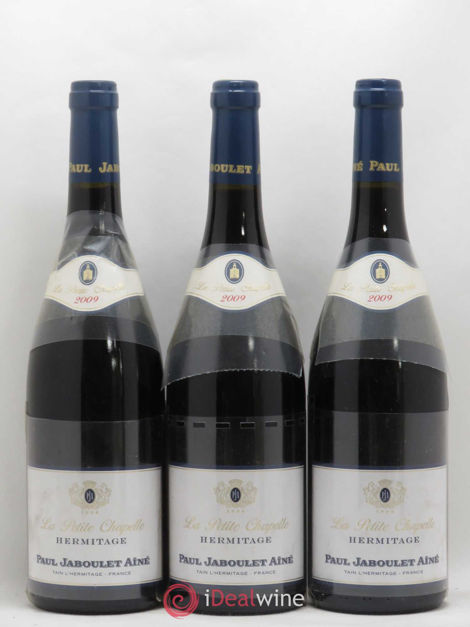 Hermitage La Petite Chapelle Paul Jaboulet Ainé 2009 - Lot de 3 bouteilles - 0