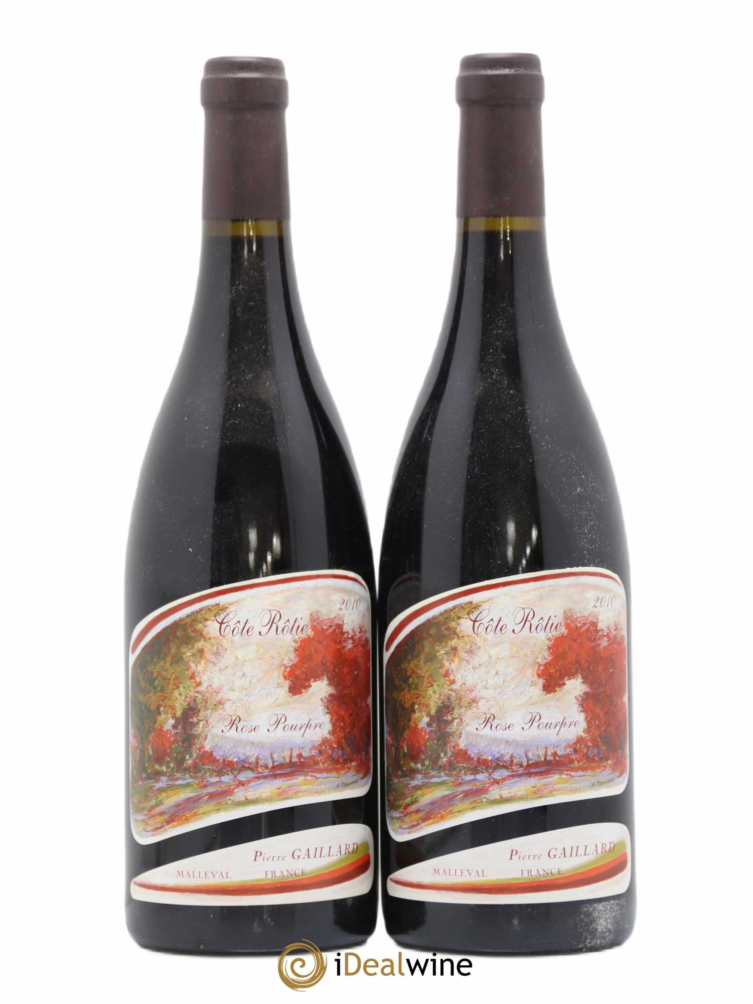 Côte-Rôtie Rose Pourpre Pierre Gaillard 2010 - Lot of 2 bottles - 0