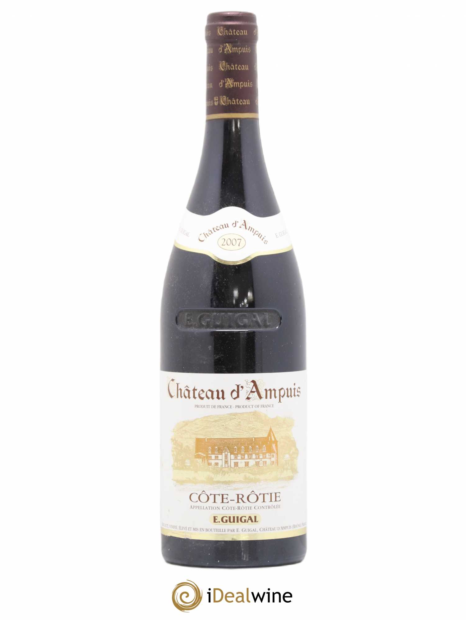 Côte-Rôtie Château d'Ampuis Guigal 2007 - Lot de 1 bouteille - 0
