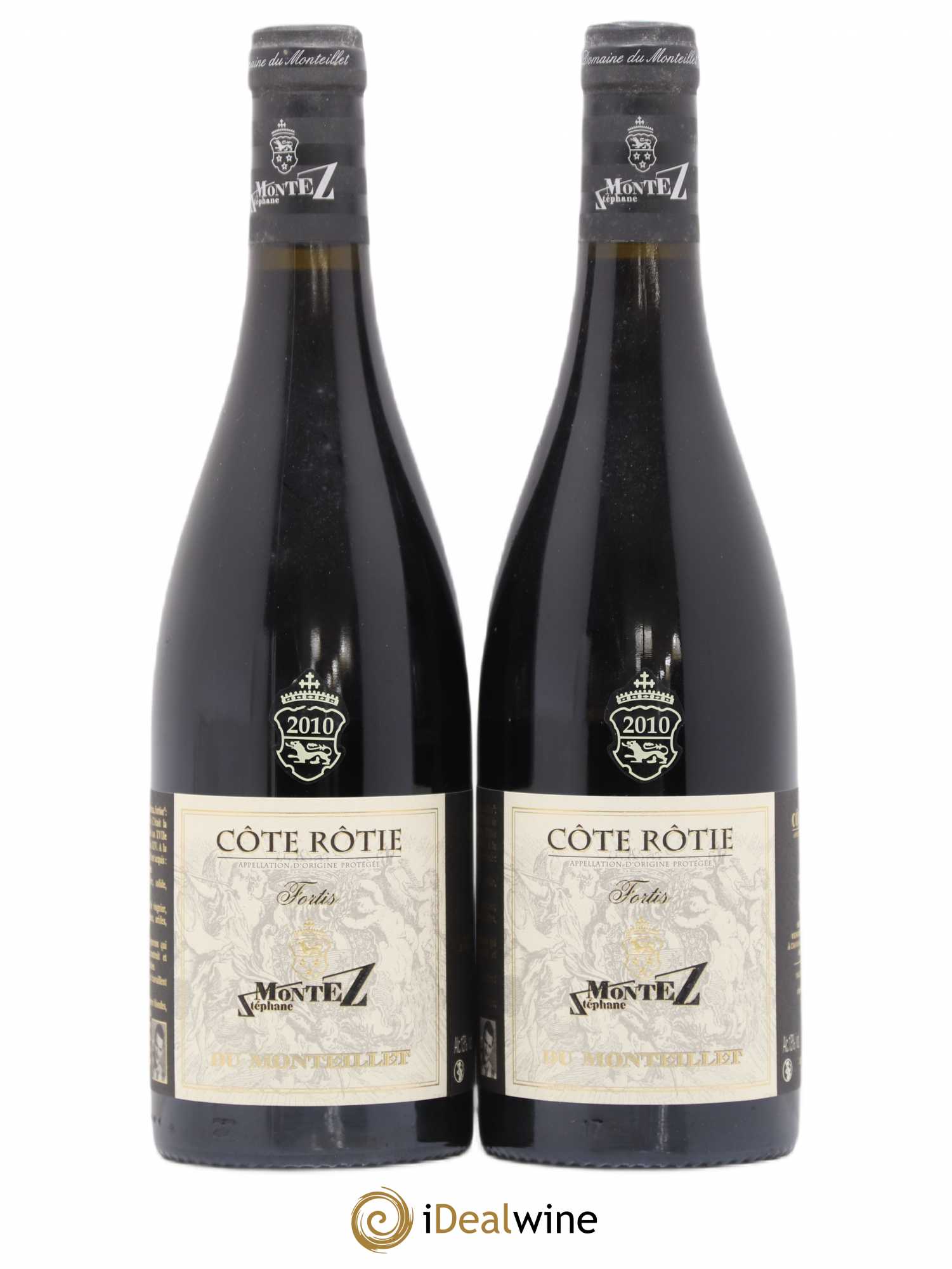 Côte-Rôtie Fortis Monteillet (Domaine du) - Stéphane Montez 2010 - Lot de 2 bouteilles - 0