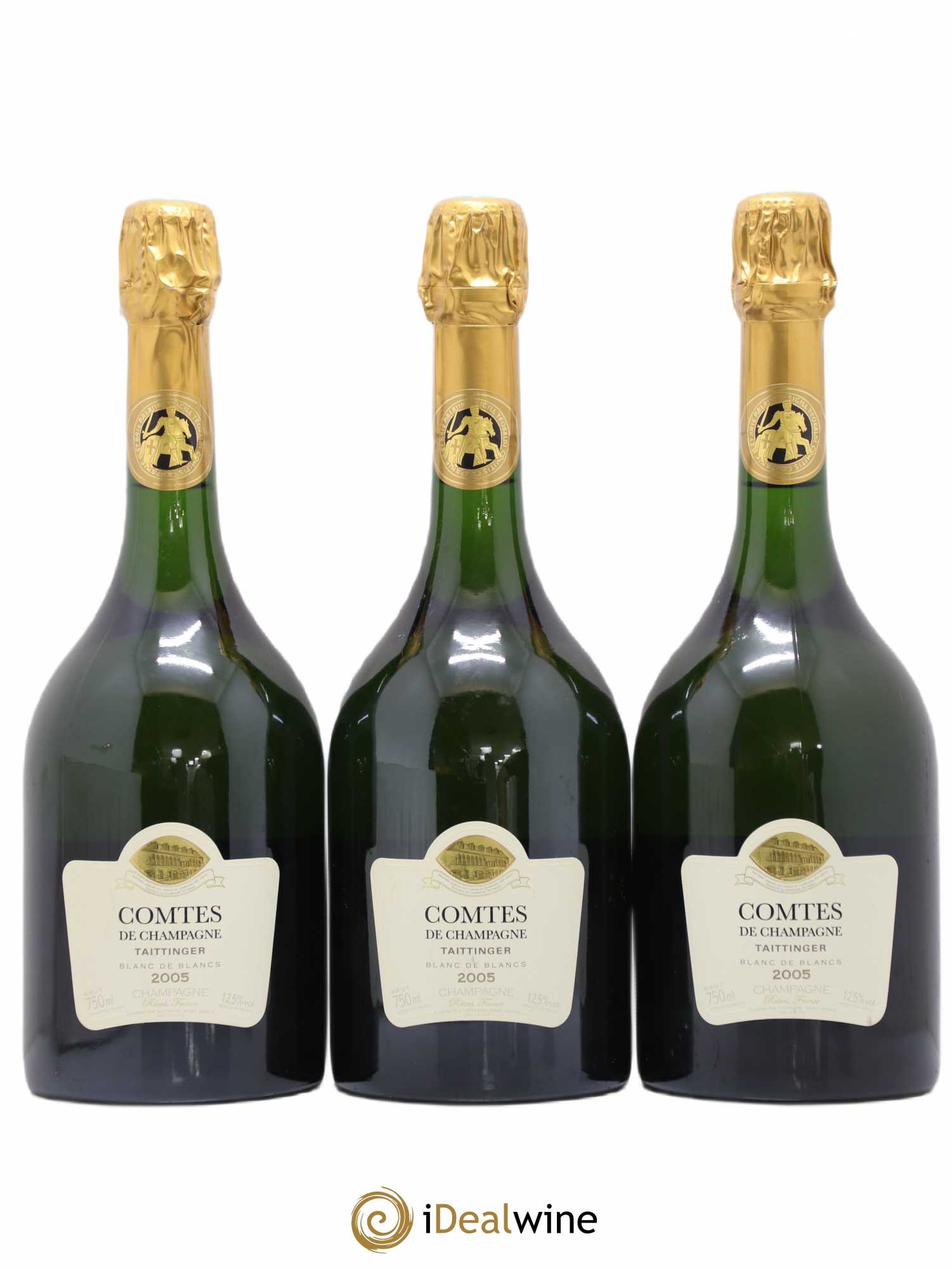 Comtes de Champagne Taittinger 2005 - Lot de 3 bouteilles - 0