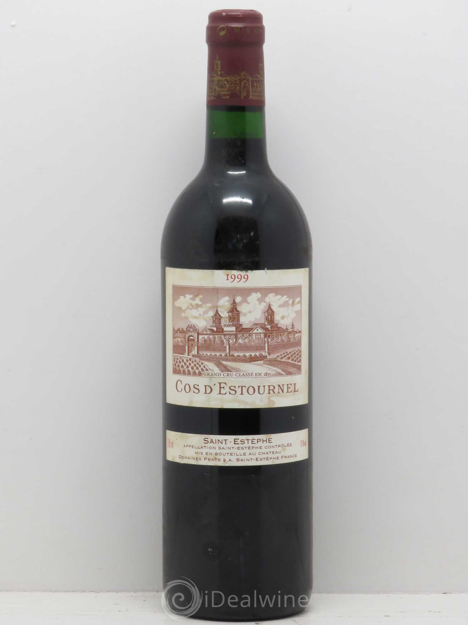 Cos d'Estournel 2ème Grand Cru Classé 1999 - Lot de 1 bouteille - 0