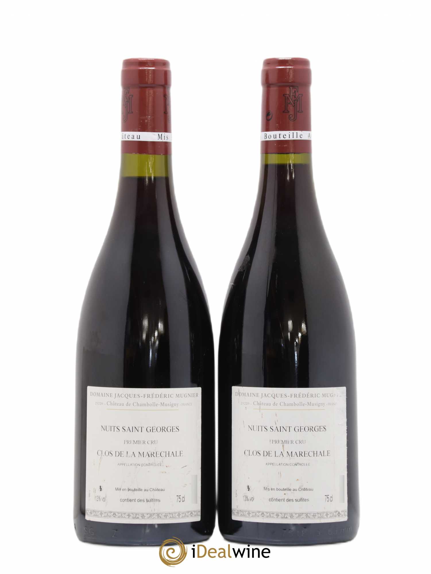 Nuits-Saint-Georges 1er Cru Clos de La Maréchale Jacques-Frédéric Mugnier 2014 - Lot de 2 bouteilles - 1