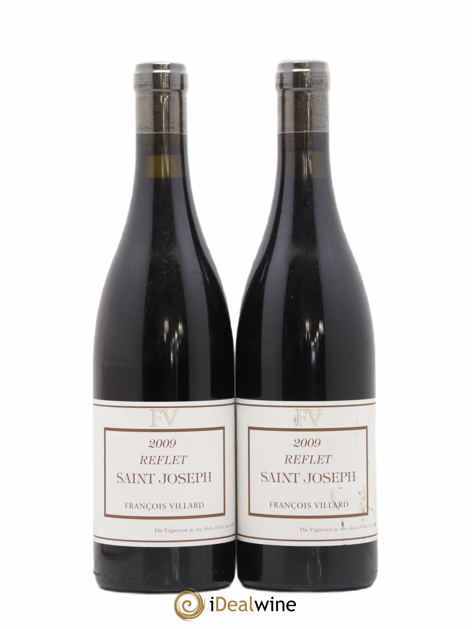 Saint-Joseph Reflet François Villard 2009 - Lot de 2 bouteilles - 0