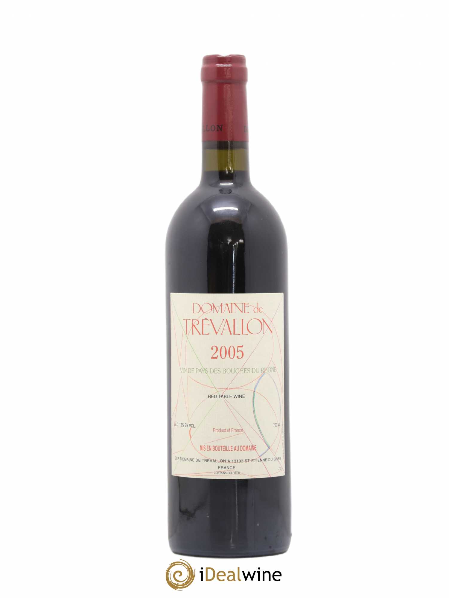 VDP Bouches du Rhône Trévallon (Domaine de) Eloi Dürrbach 2005 - Lot de 1 bouteille - 0