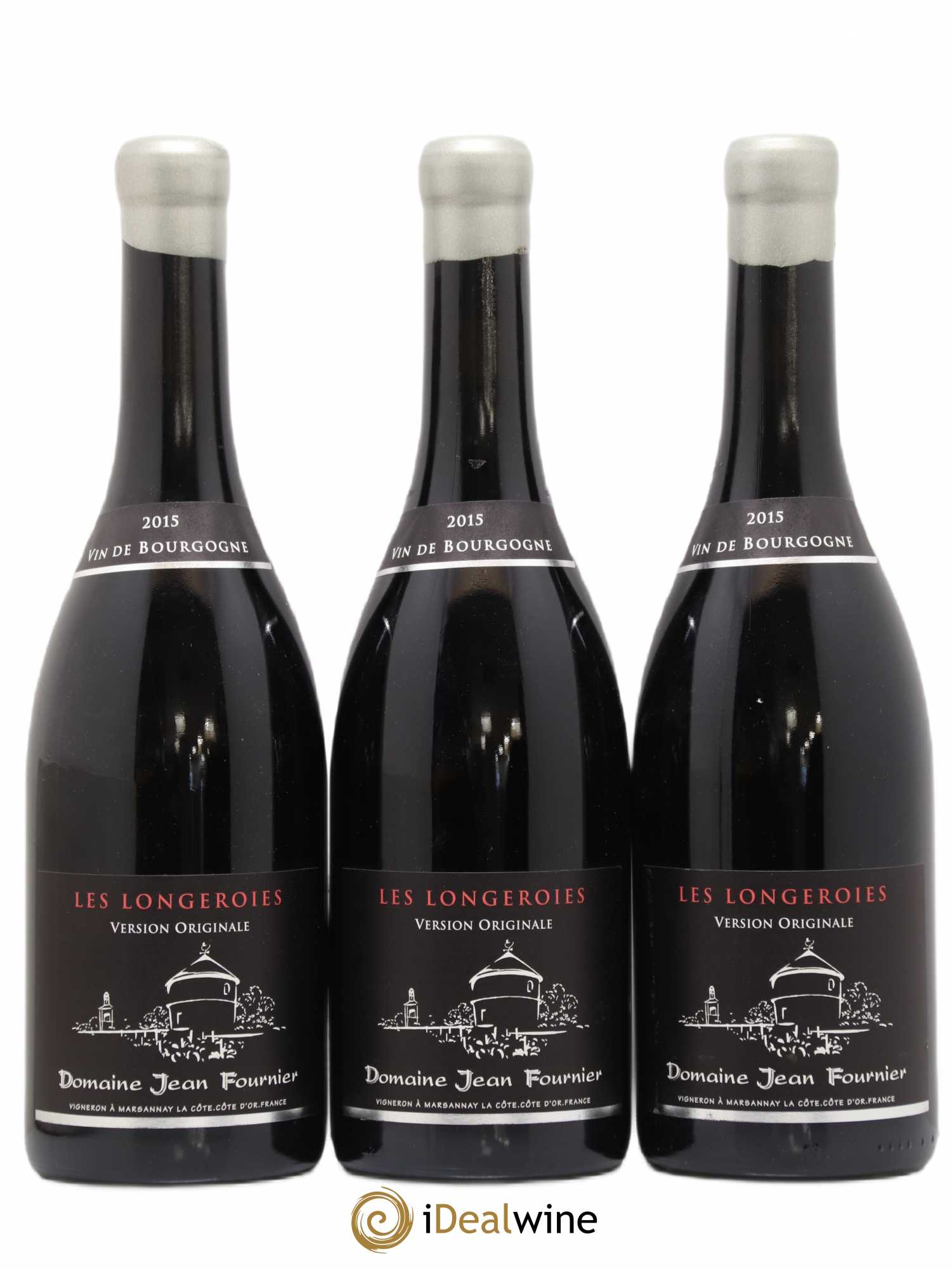 Marsannay Les Longeroies Jean Fournier (Domaine) V.O. 2015 - Lot de 3 bouteilles - 0