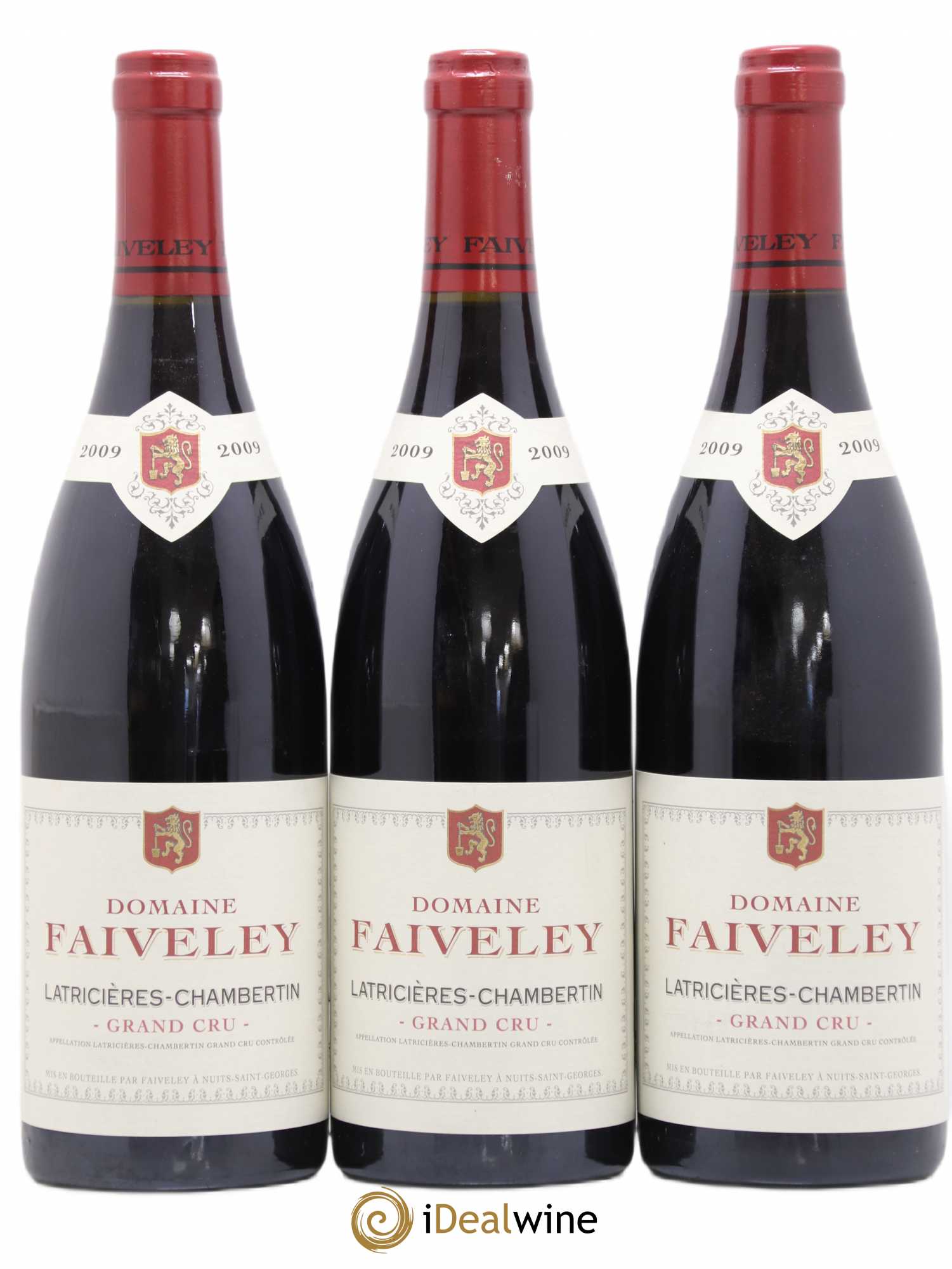 Latricières-Chambertin Grand Cru Faiveley Faiveley 2009 - Lot de 3 bouteilles - 0