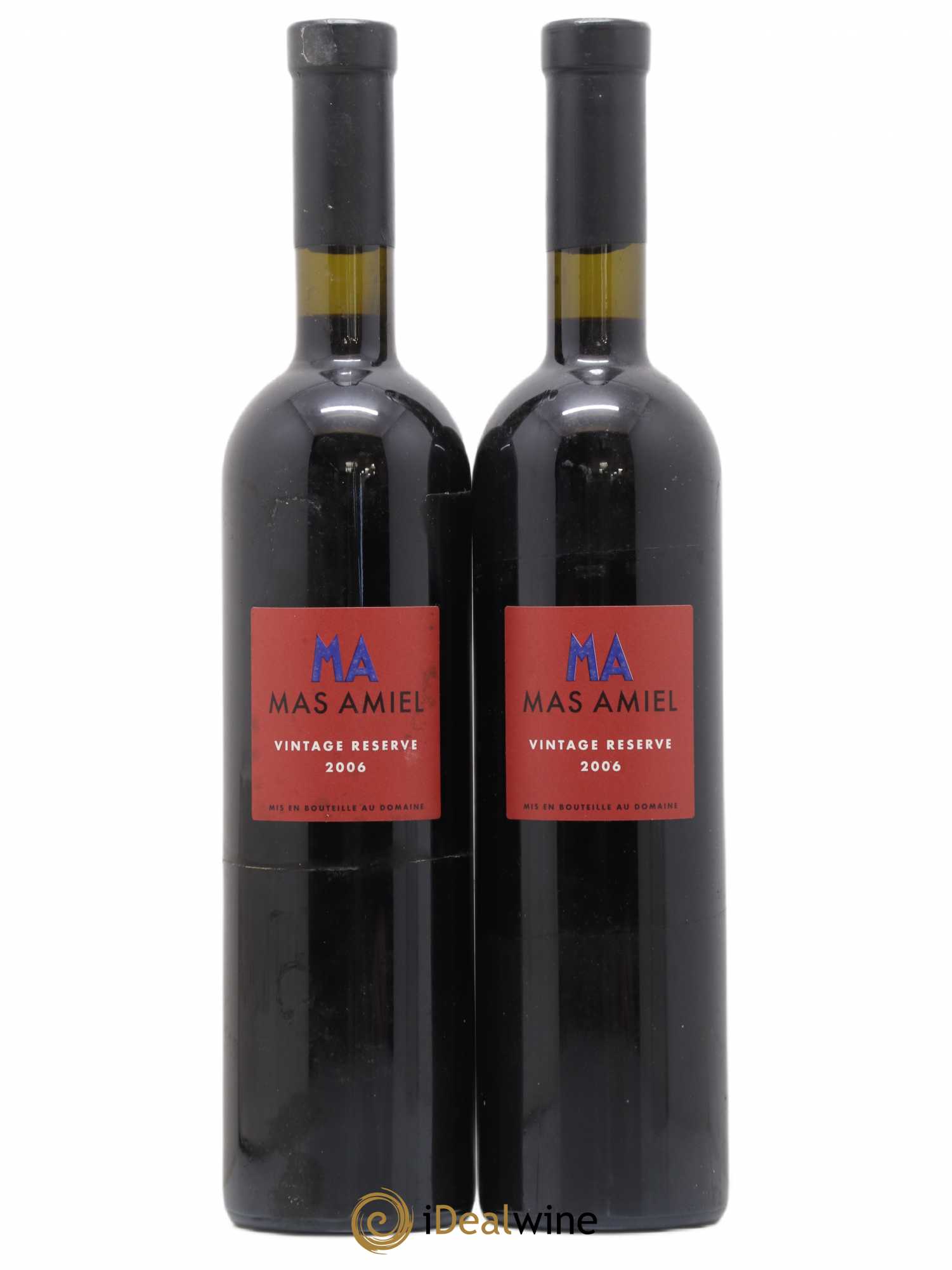 Maury Mas Amiel Vintage 2006 - Lot de 2 bouteilles - 0