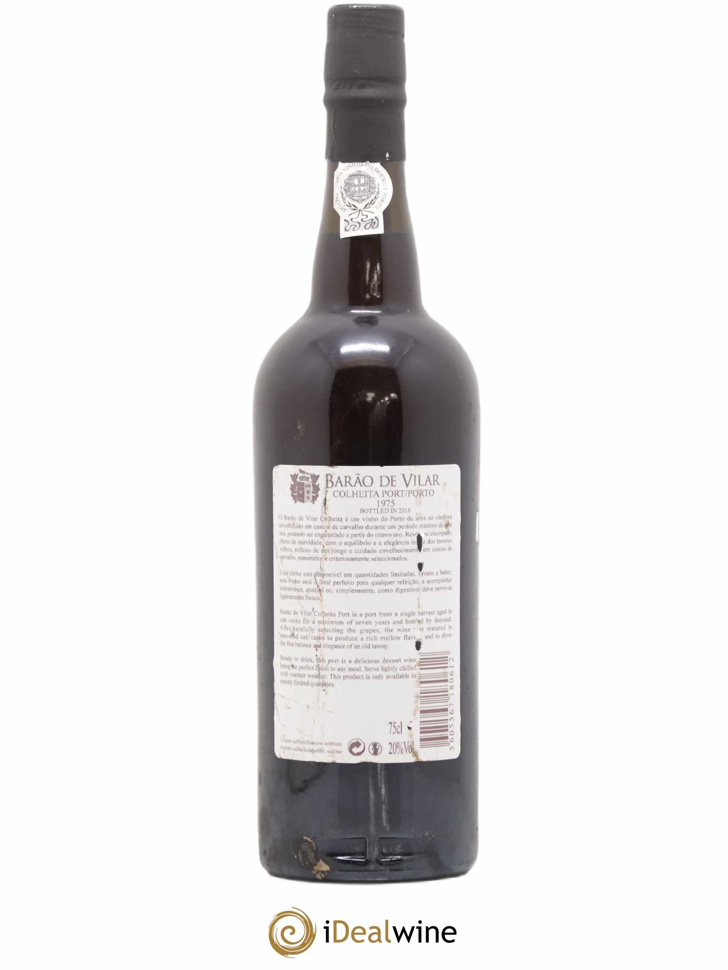Porto Colheita Barao de Vilar 1975 - Lot de 1 bouteille - 1