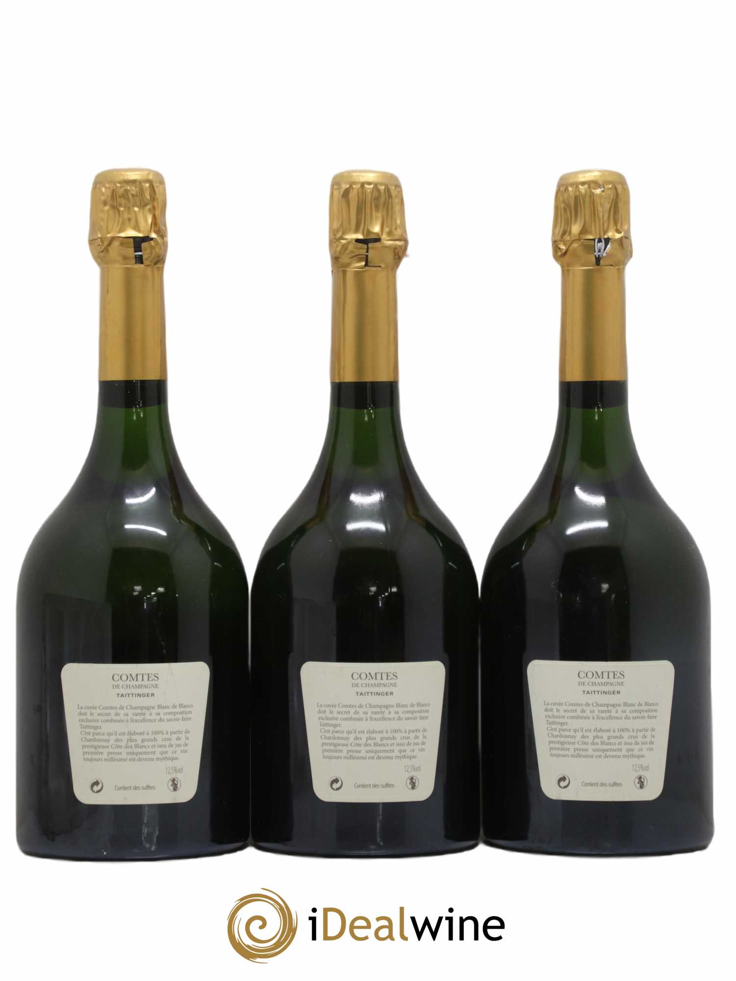Comtes de Champagne Taittinger 2006 - Lot de 3 bouteilles - 1