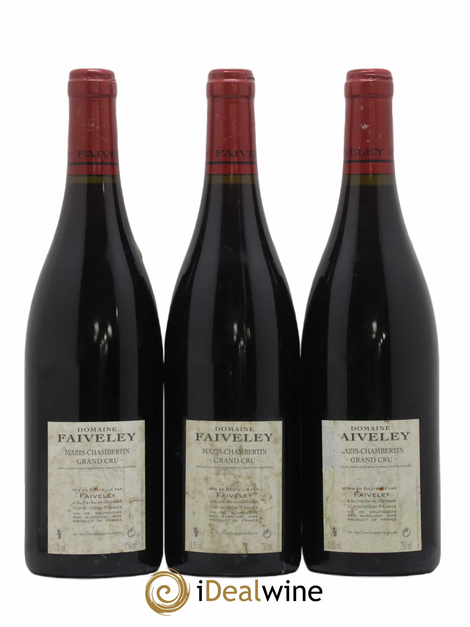 Mazis-Chambertin Grand Cru Faiveley 2009 - Lot de 3 bouteilles - 1