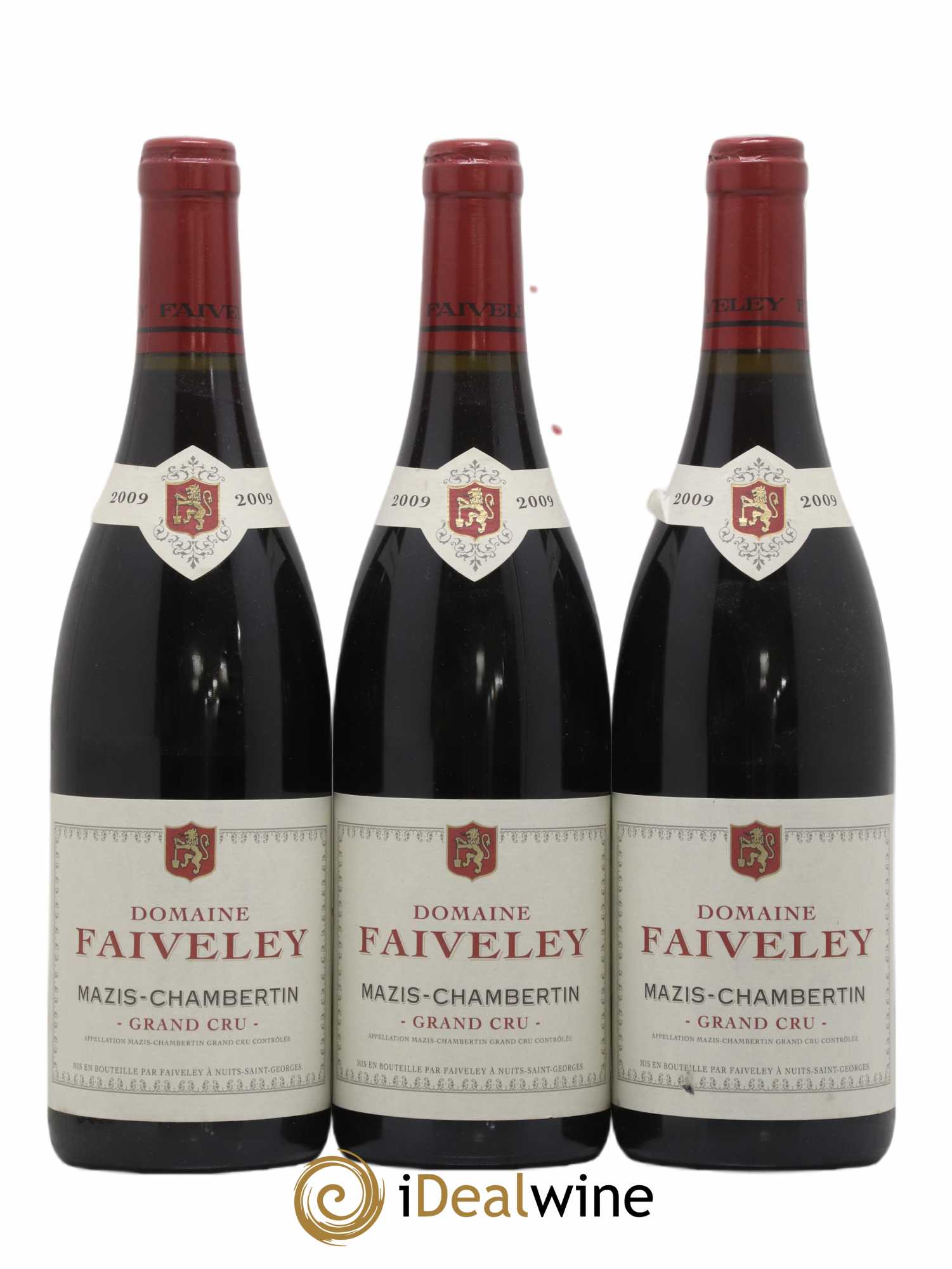 Mazis-Chambertin Grand Cru Faiveley 2009 - Lot de 3 bouteilles - 0