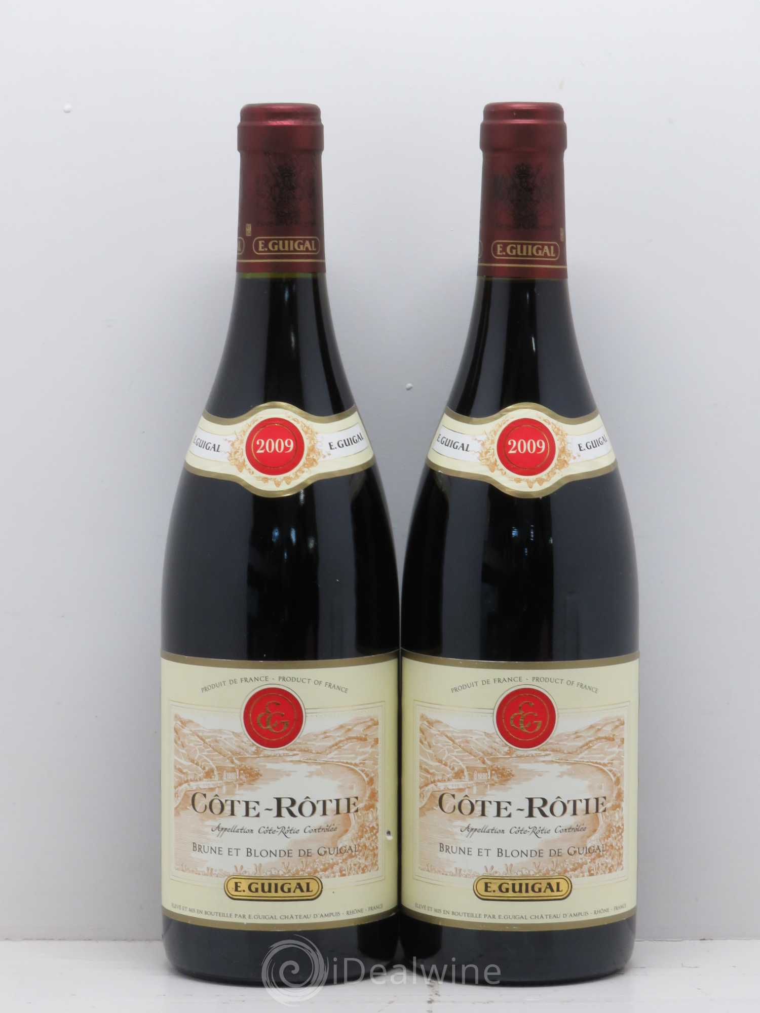 Côte-Rôtie Côtes Brune et Blonde Guigal 2009 - Lot de 5 bouteilles - 2