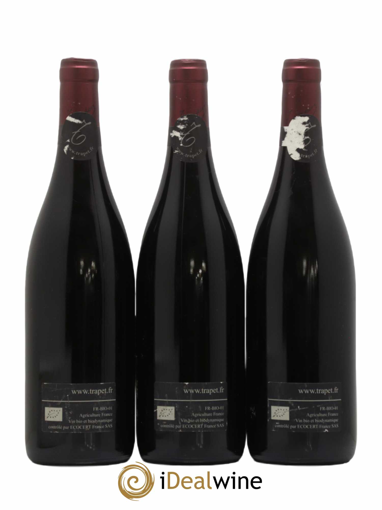 Chapelle-Chambertin Grand Cru Domaine Trapet 2015 - Lot de 3 bouteilles - 1