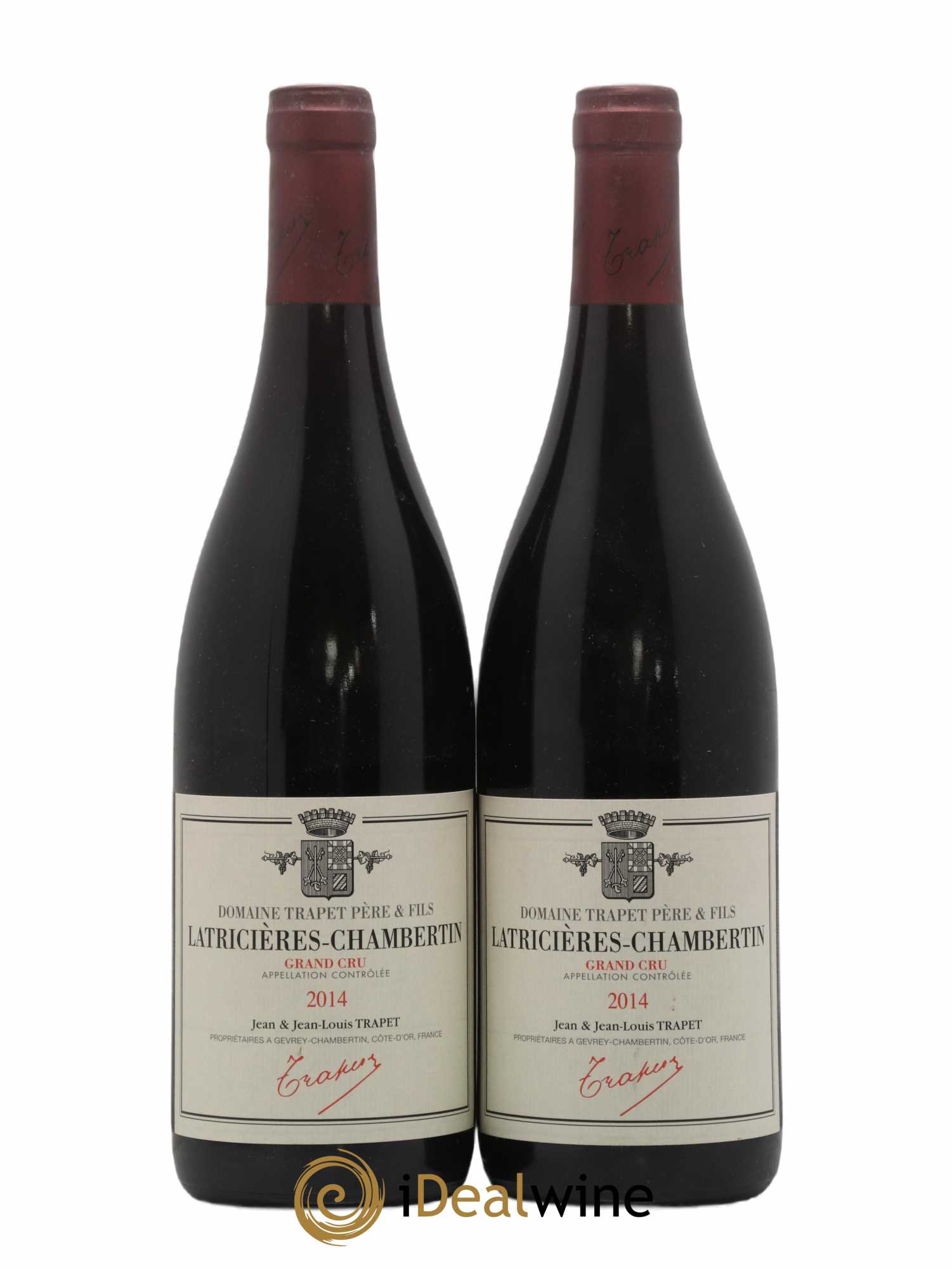 Latricières-Chambertin Grand Cru Domaine Trapet 2014 - Lot de 2 bouteilles - 0