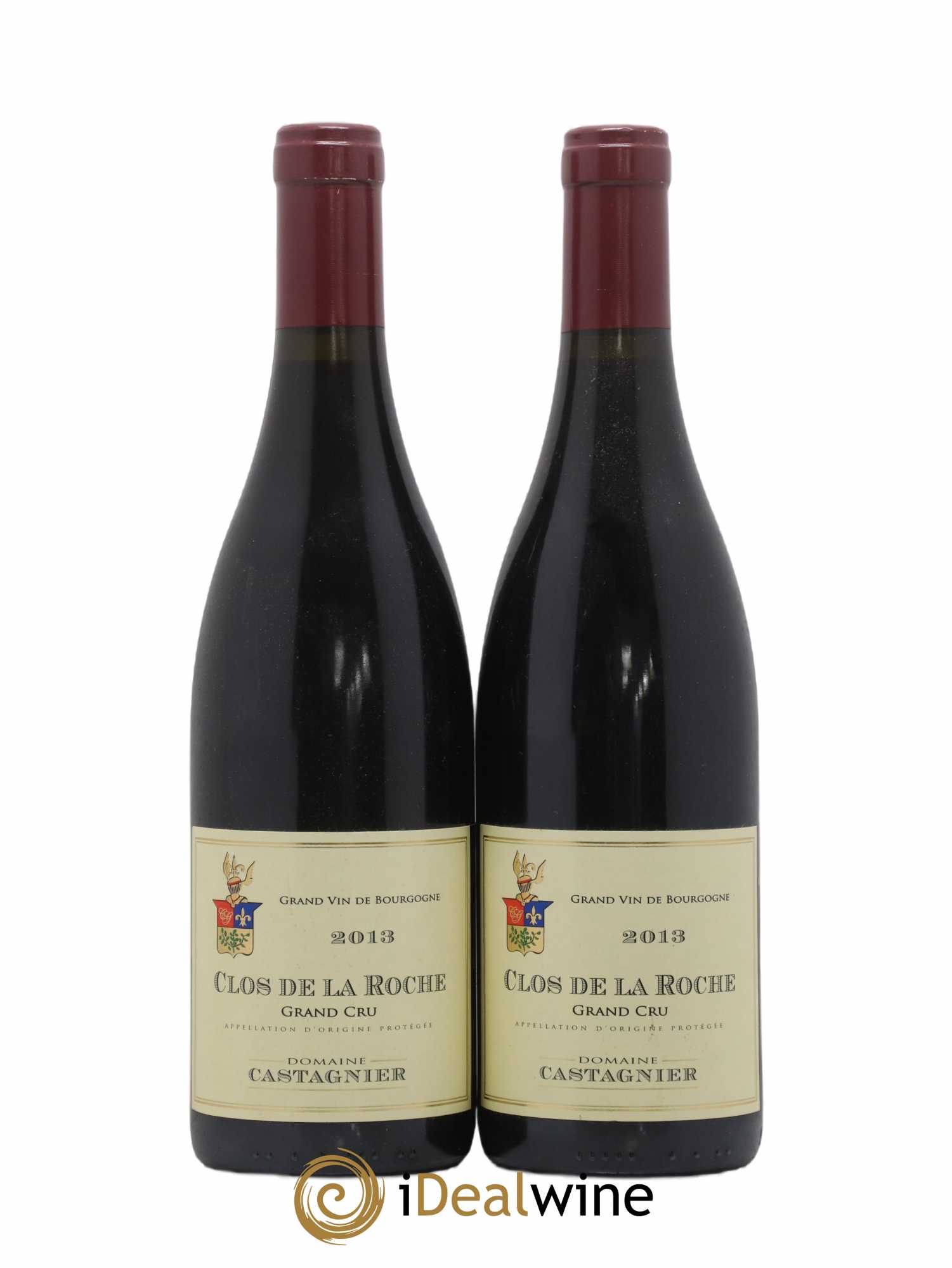 Clos de la Roche Grand Cru Domaine Castagnier 2013 - Lot de 2 bouteilles - 0